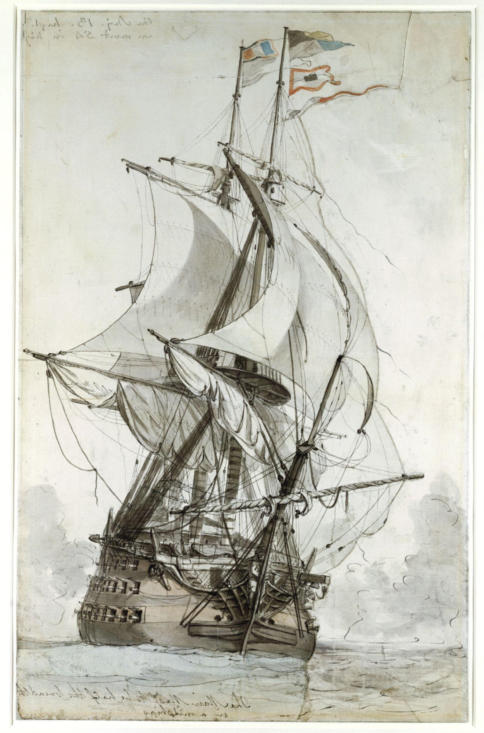 Man-o'-war, Serres, ca. 1780-1815