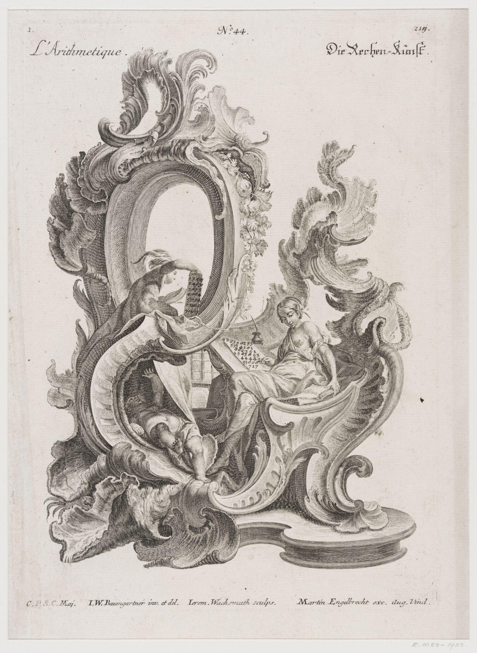 L'Arithmetique. Die Rechen-Kunst
