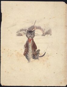 Kitten carrying game; illustration to 'The White Cat' thumbnail 1