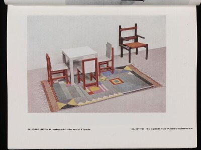 Neue Arbeiten der Bauhauswerkstätten