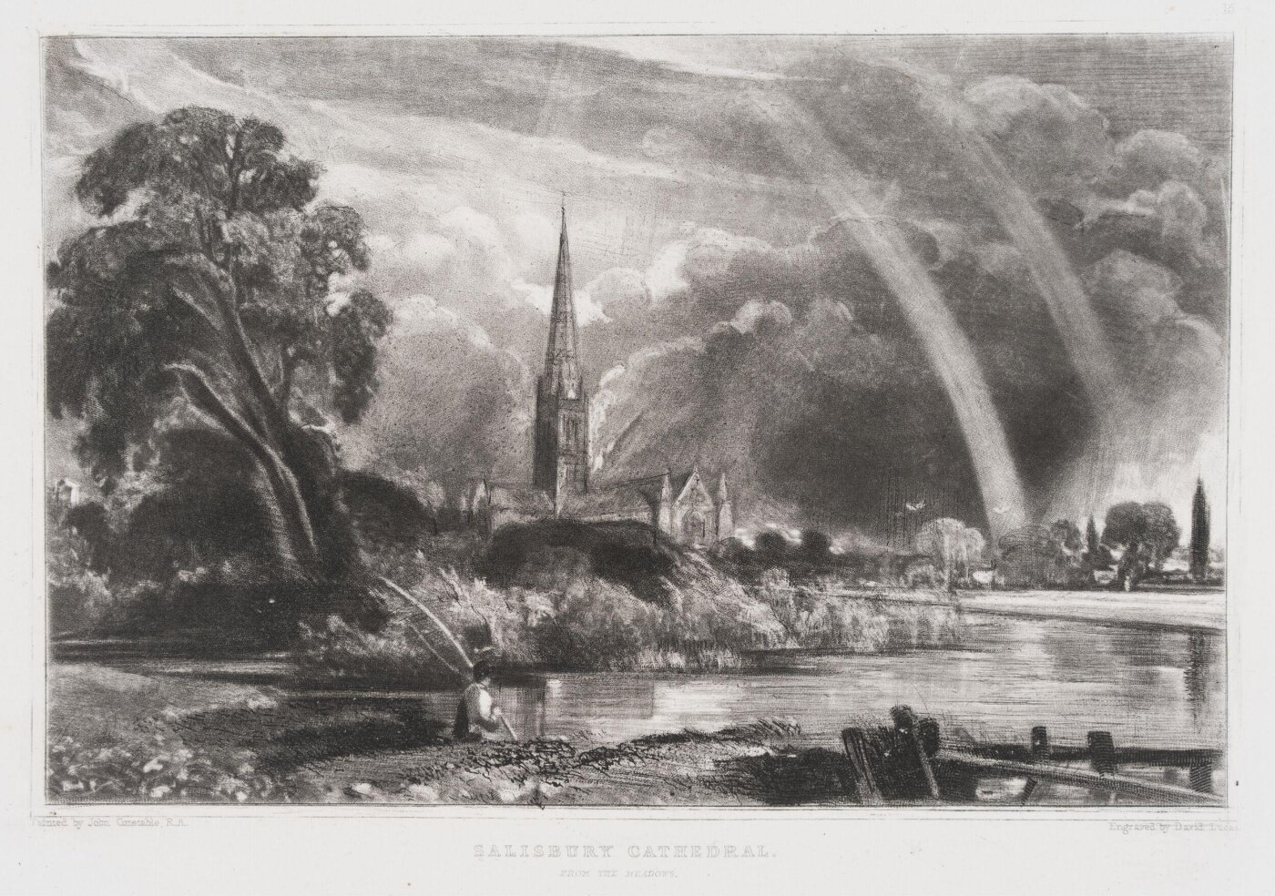 Constable, John RA, SALISBURY CATHEDRAL. FROM THE MEADOWS
