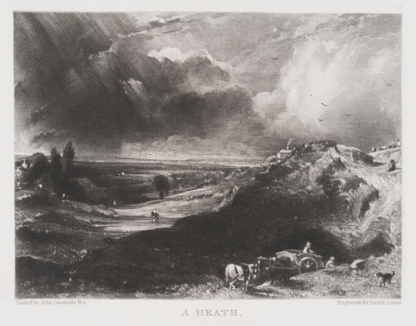 Constable, John RA, A HEATH