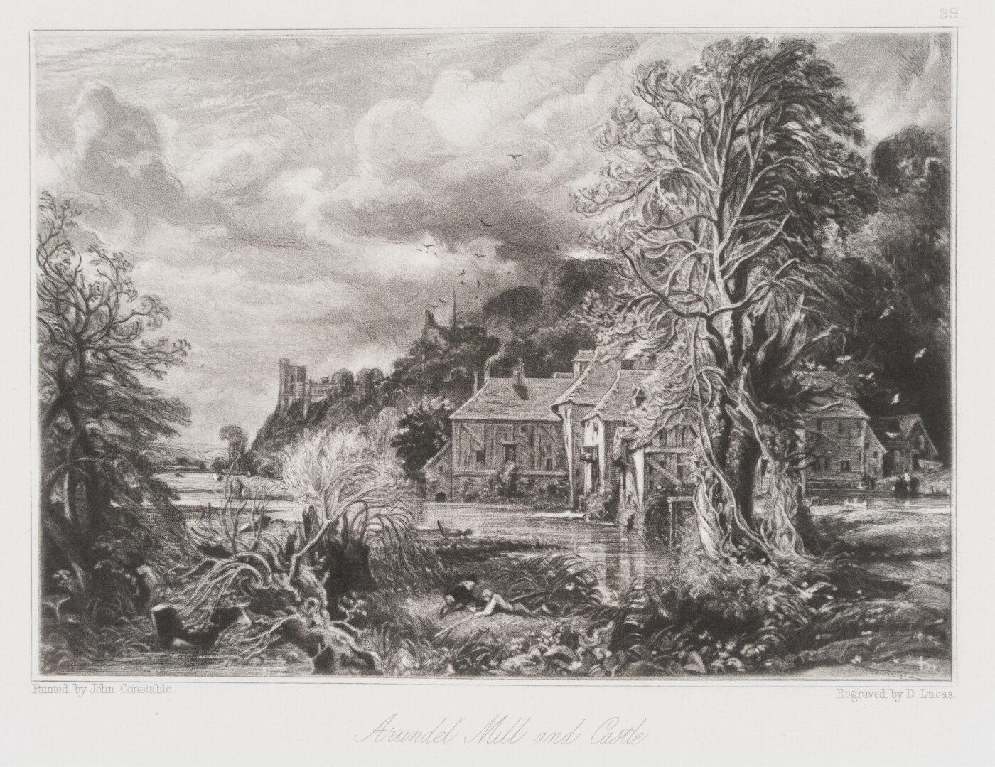 Constable, John RA, Arundel Mill and Castle