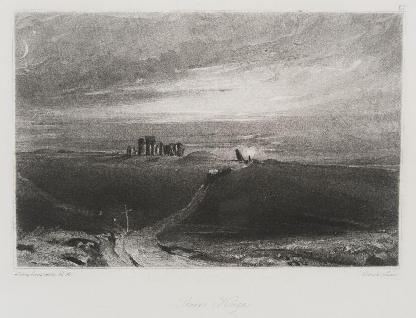 Constable, John RA, Stone Henge