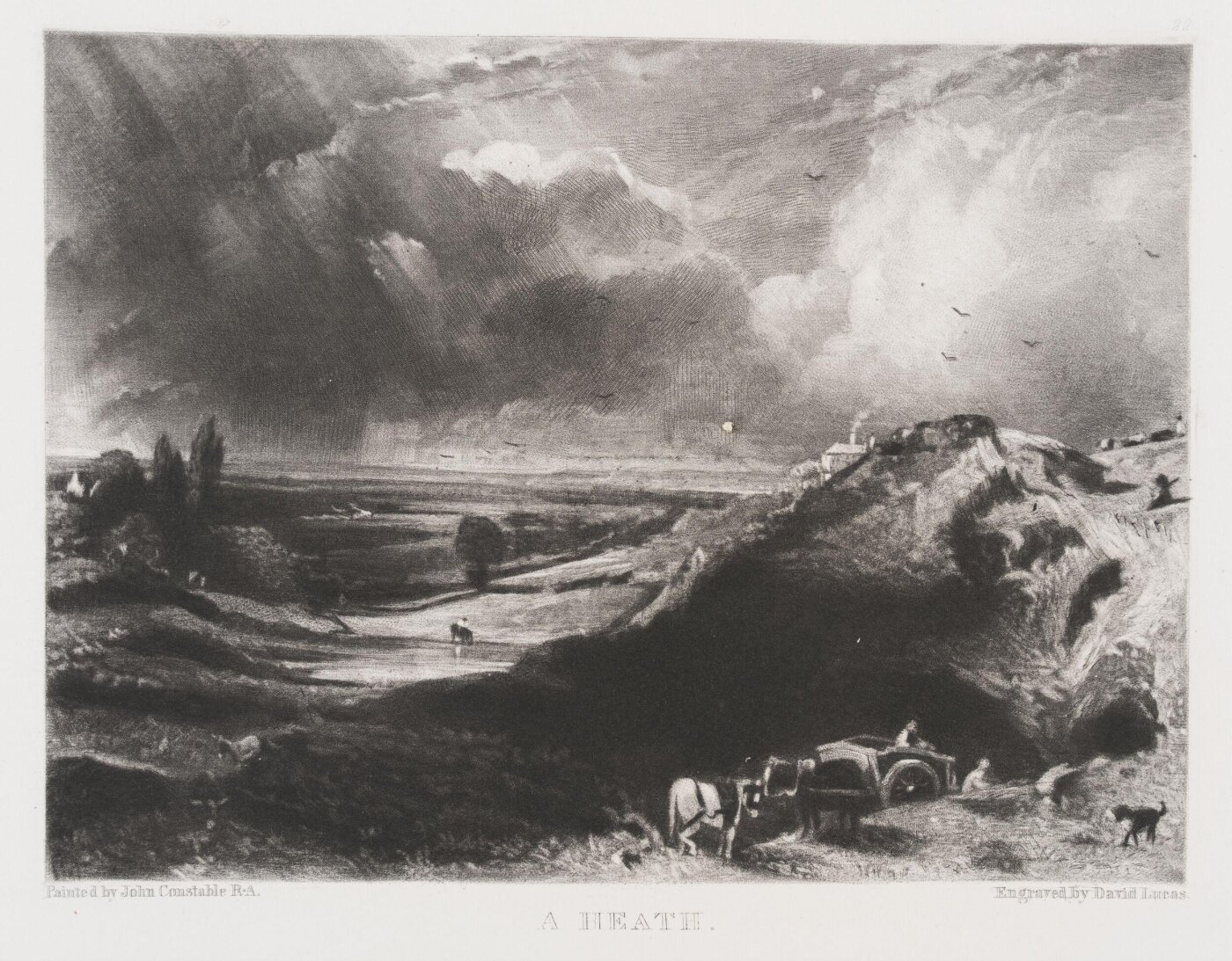 Constable, John RA, A HEATH