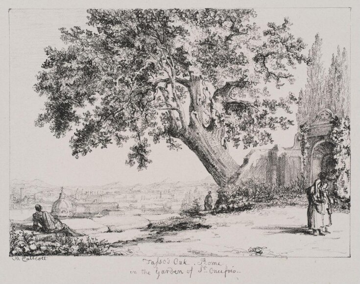 Tasso's Oak, Rome, in the Garden of St Onufrio top image