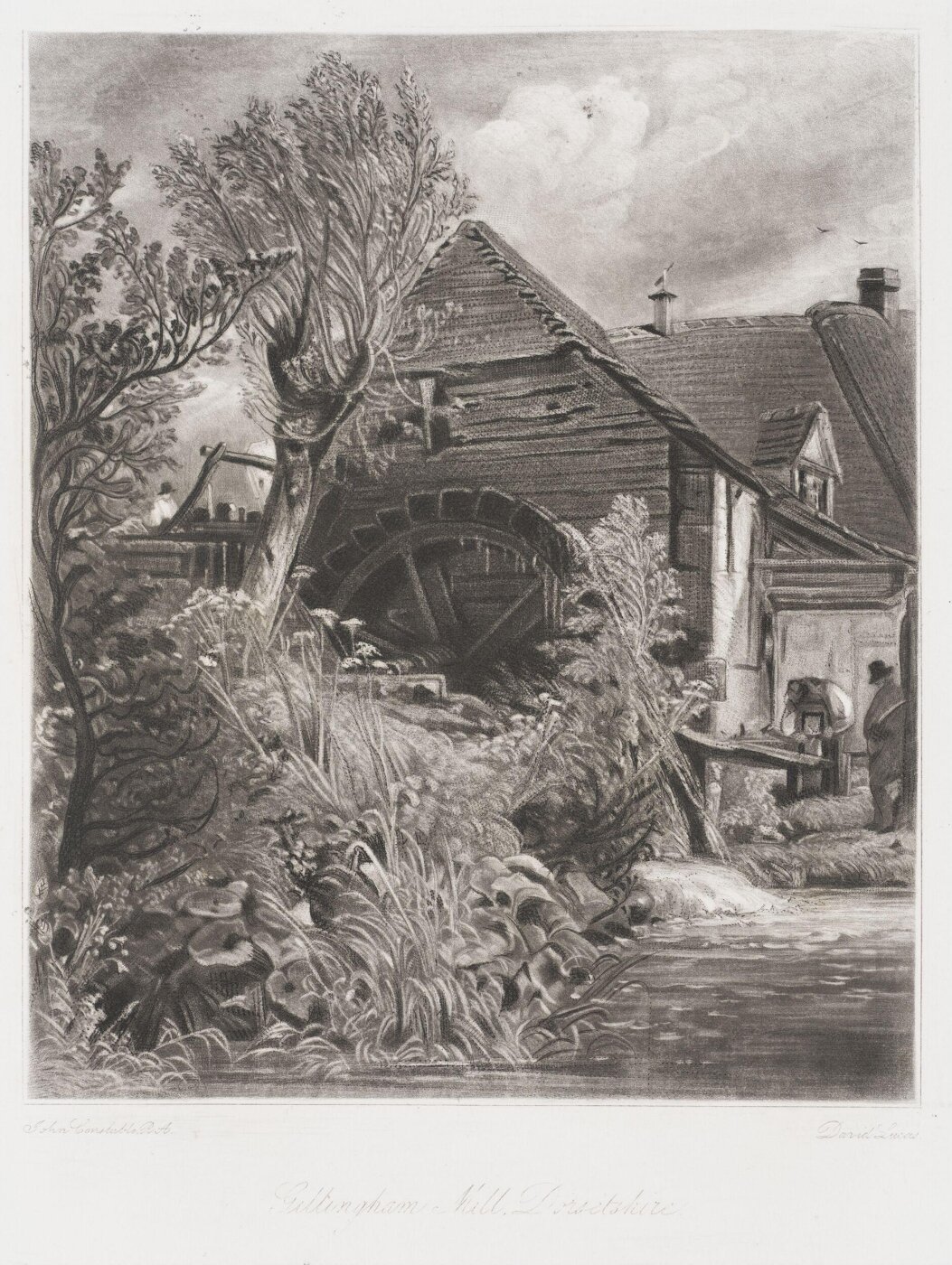 Constable, John RA, Gillingham Mill, Dorsetshire