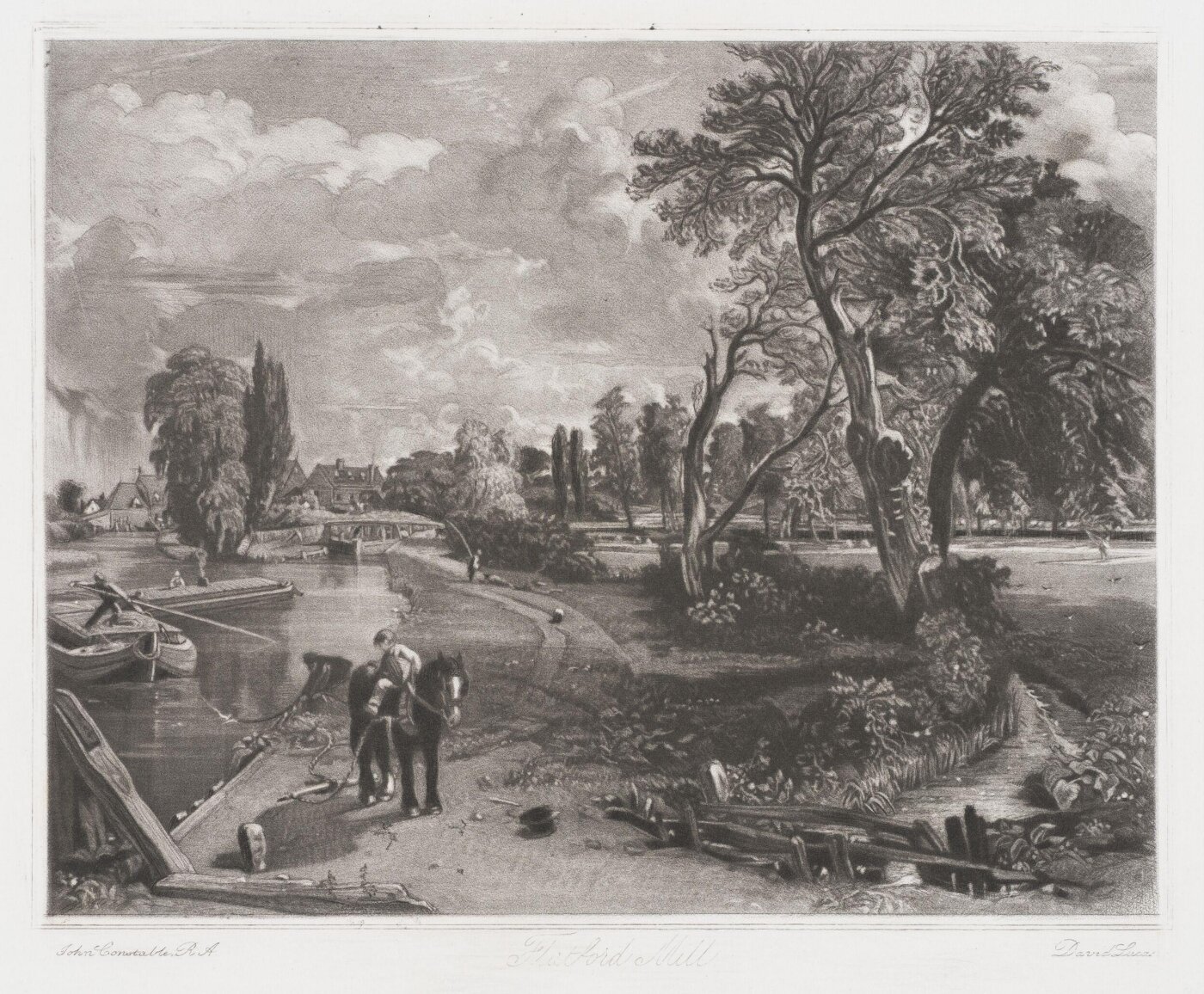 Constable, John RA, Flatford Mill