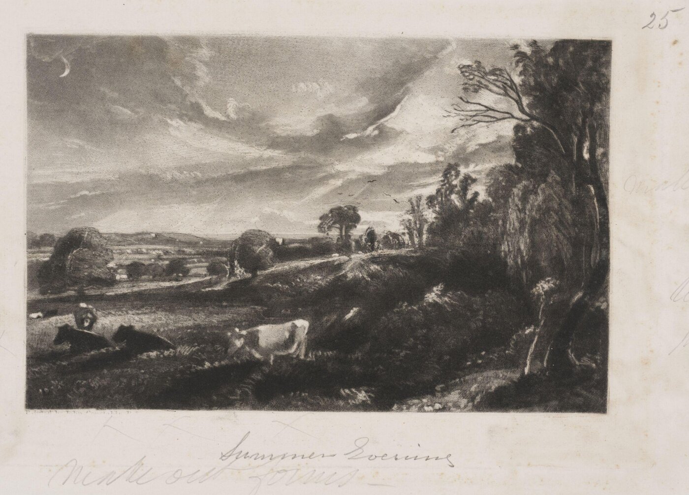Constable, John RA, Summer Evening