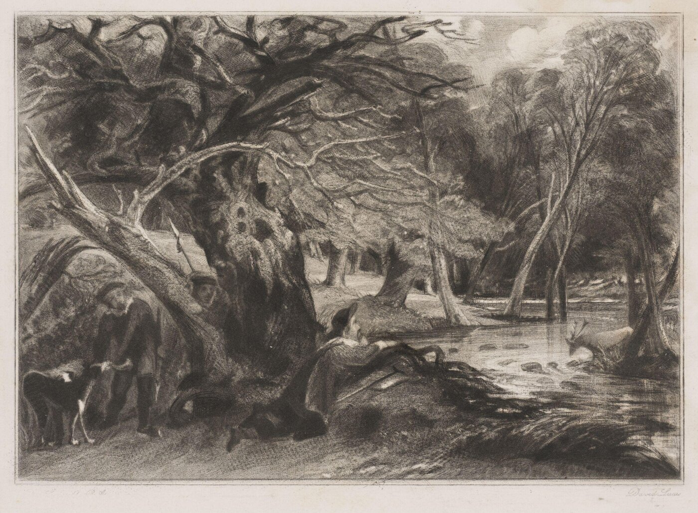 Constable, John RA, Jaques and the Wounded Stag