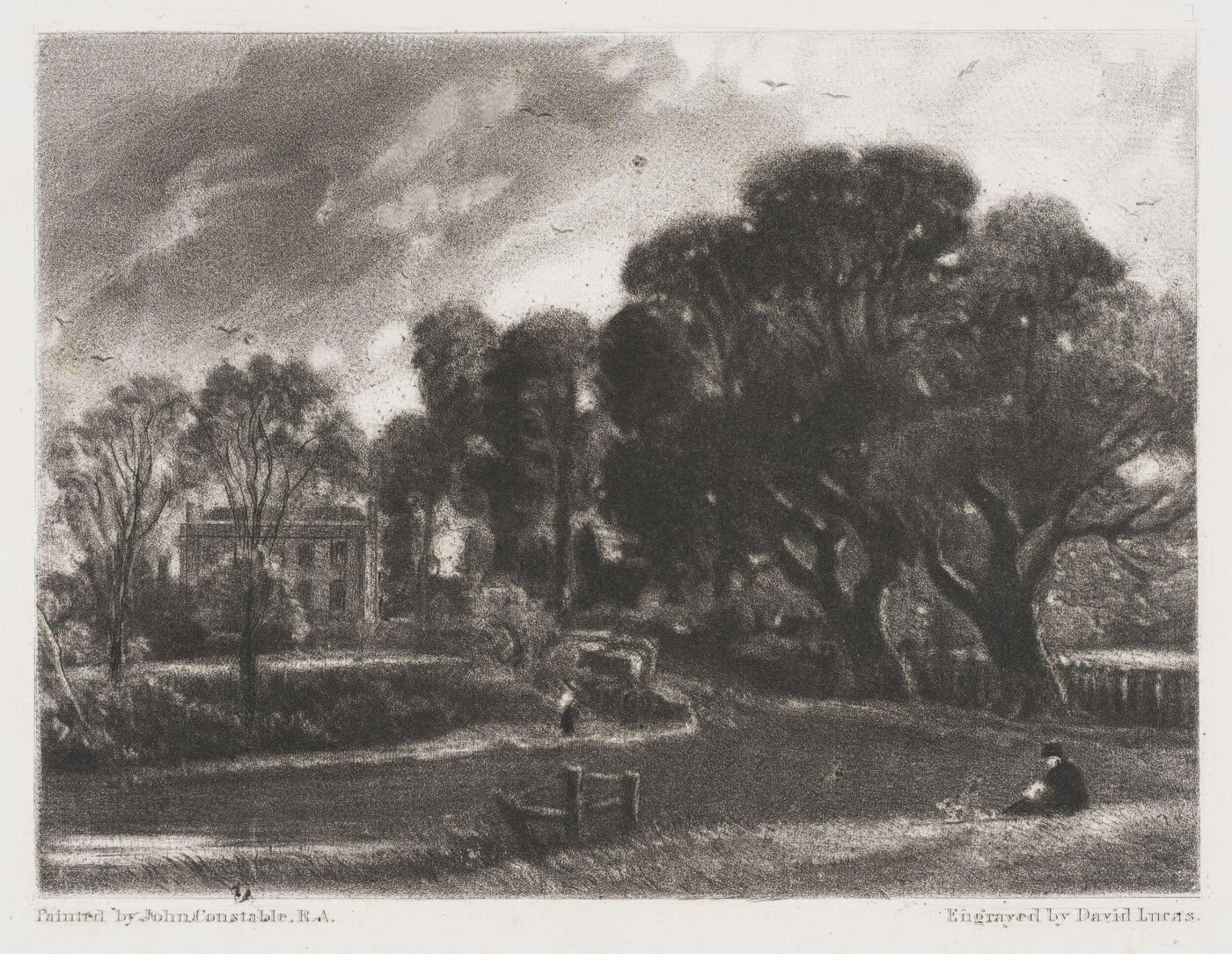 Constable, John RA, East Bergholt
