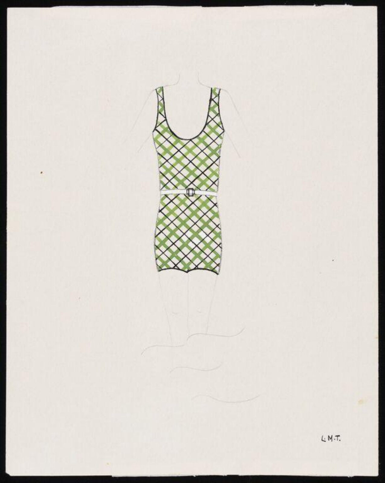 Drawing, Lotte Muck, ca. 1925
