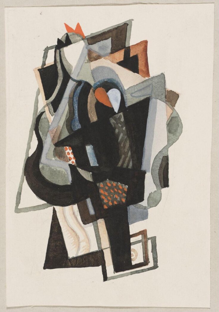 Untitled abstract design | Kauffer, Edward McKnight | V&A Explore The ...
