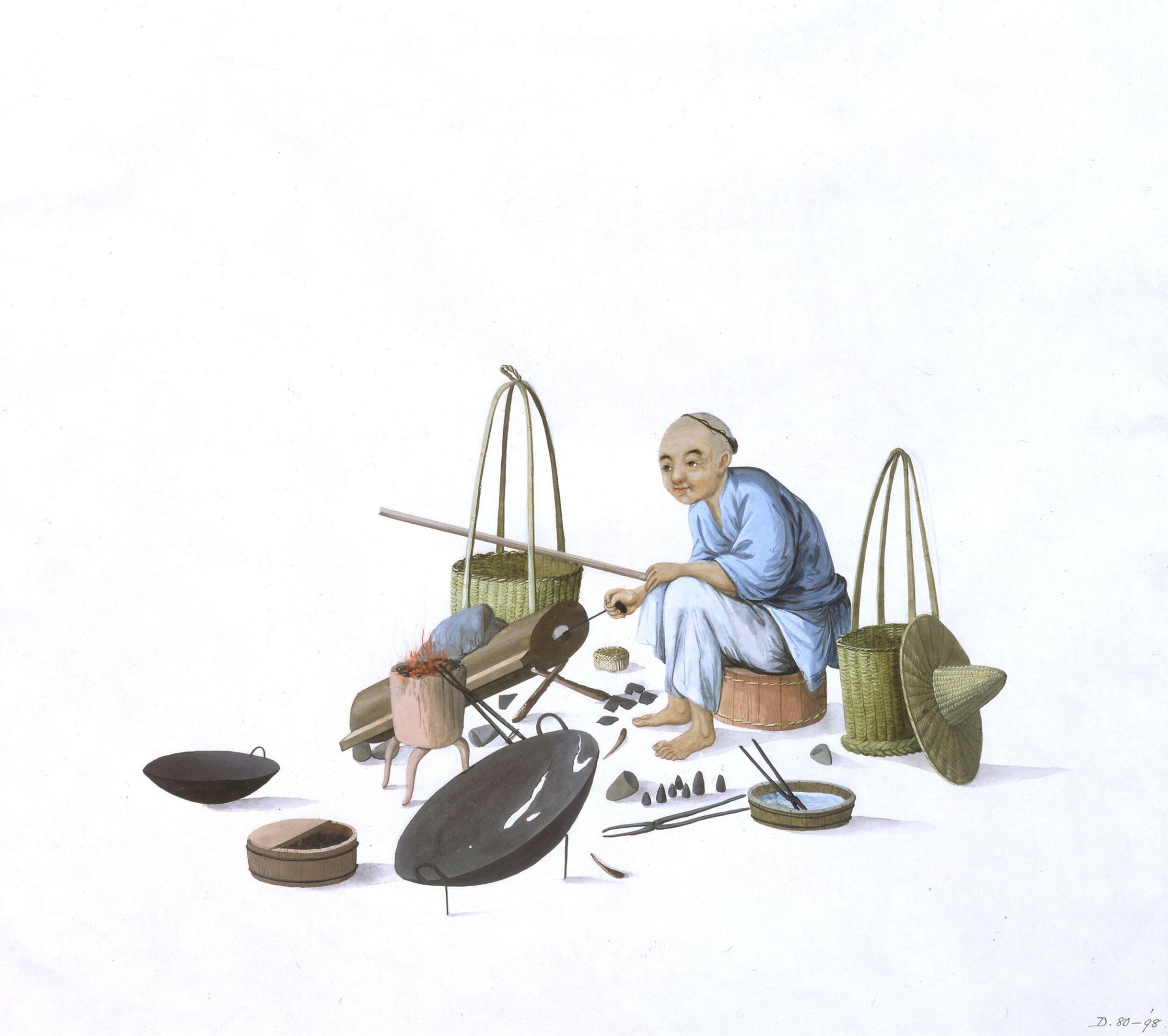 A Wok Mender, Puqua, ca. 1790