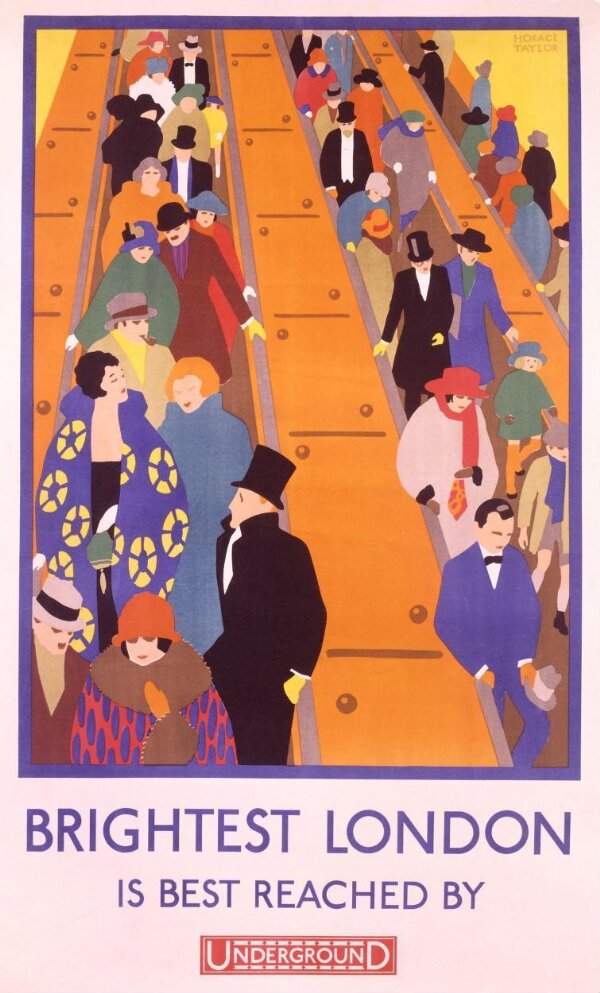 Brightest London is best reached by Underground | Taylor