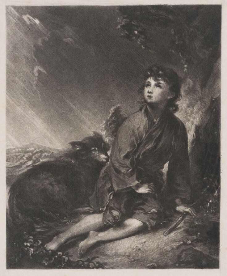 Peasant Boy in a Storm top image