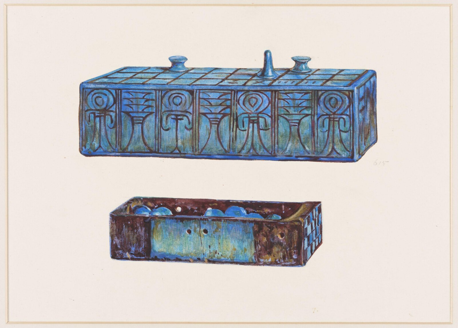 Drawing, Henry Wallis, 1898