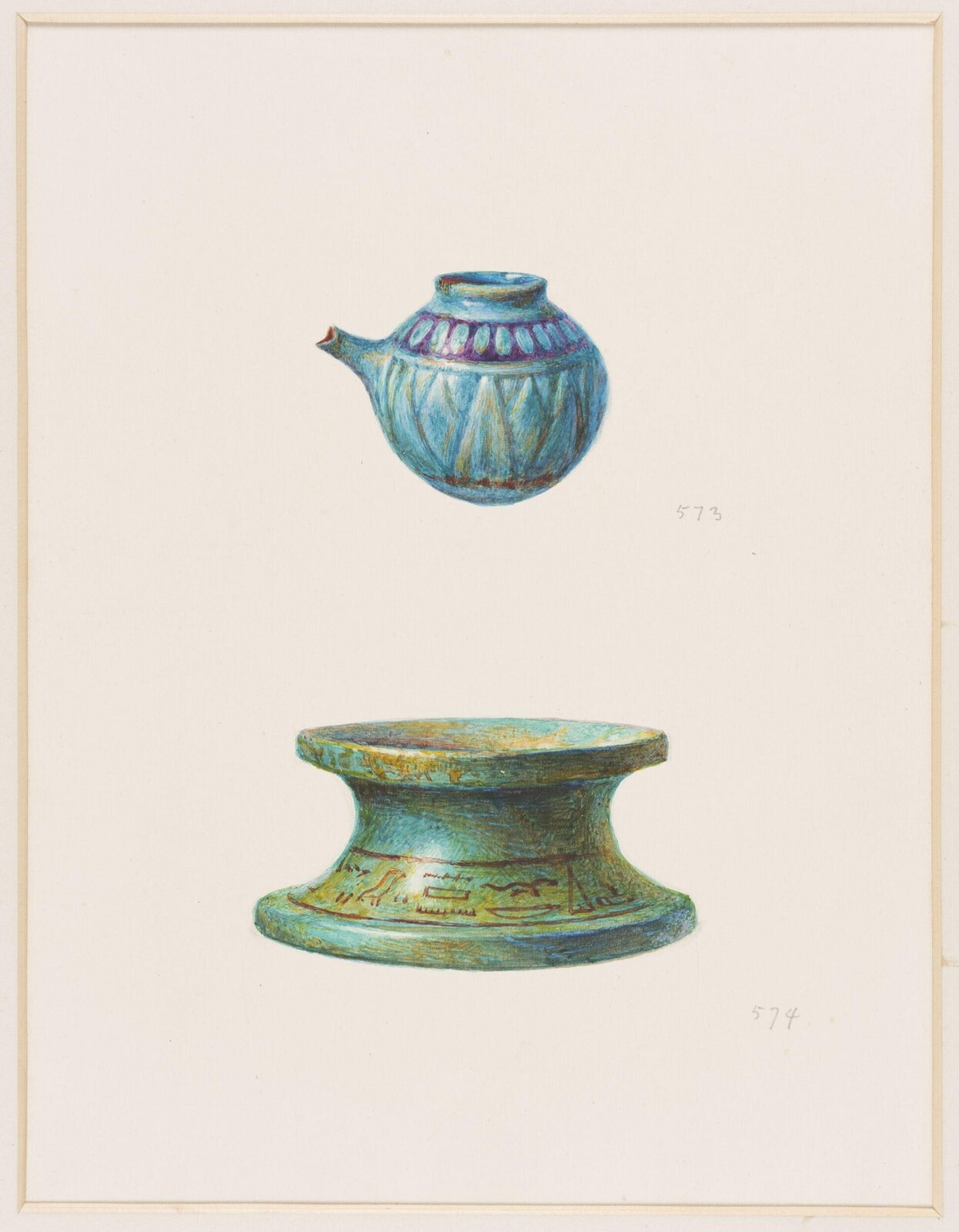 Drawing, Henry Wallis, 1898
