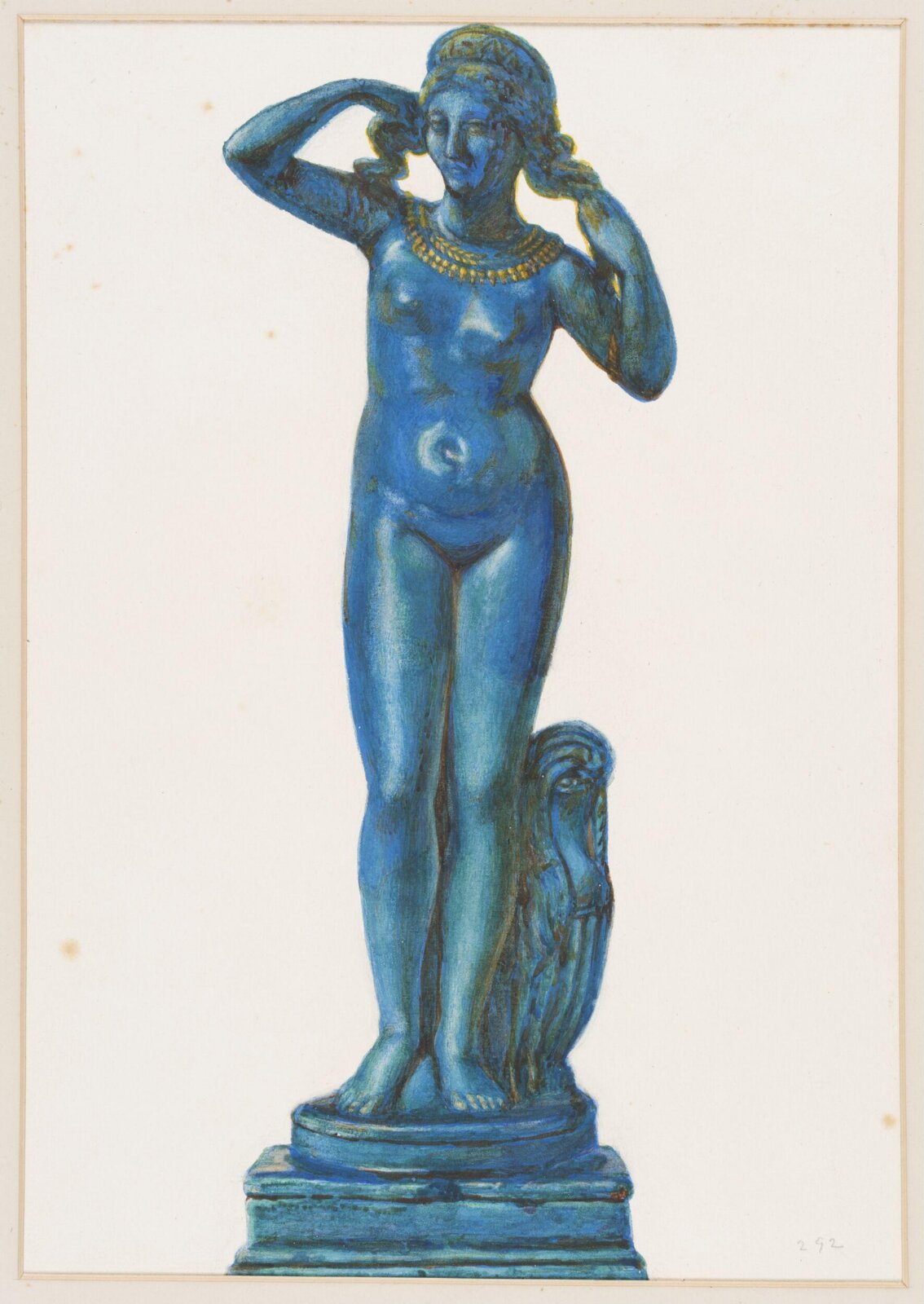 Drawing, Henry Wallis, 1898