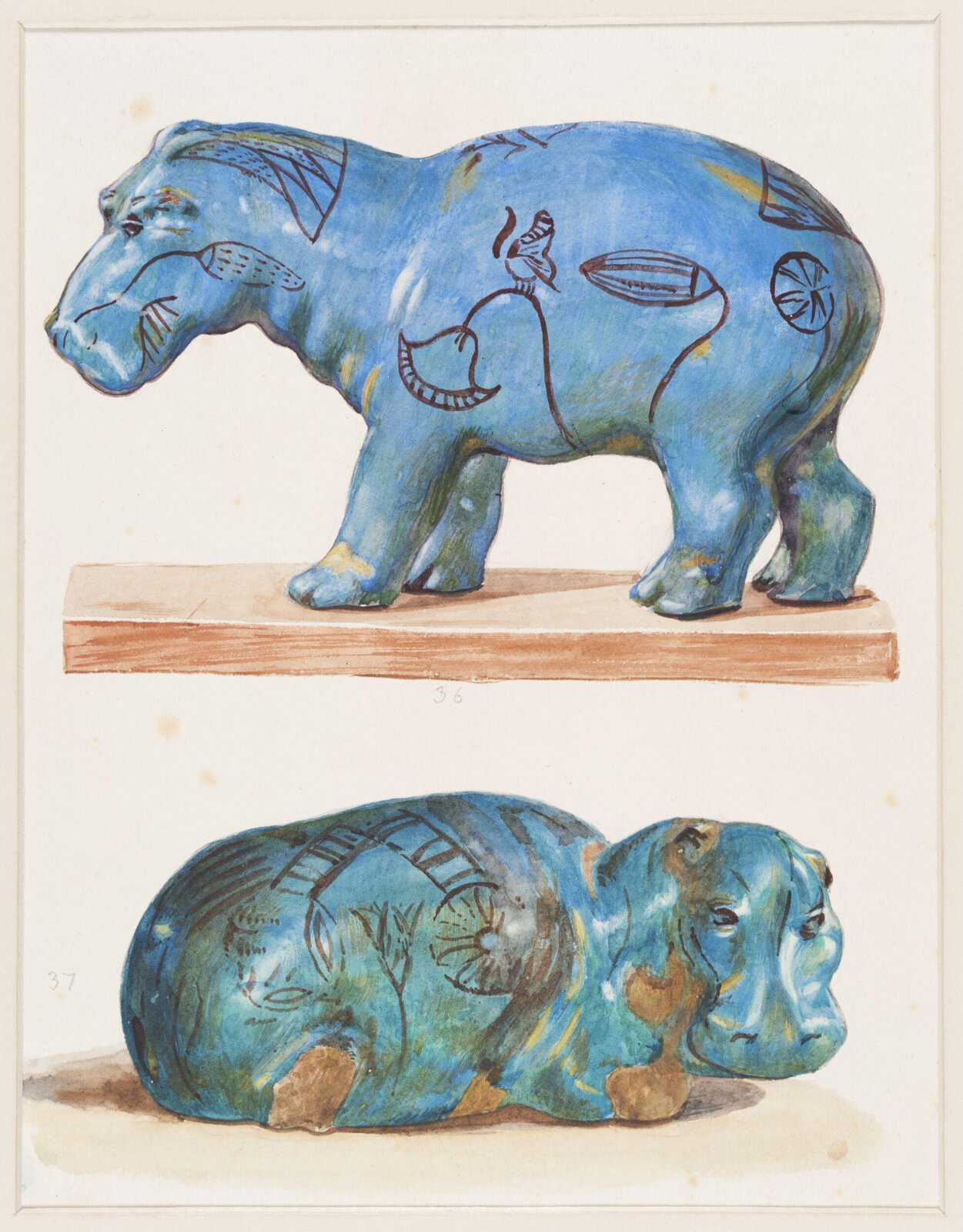 Drawing, Henry Wallis, 1898