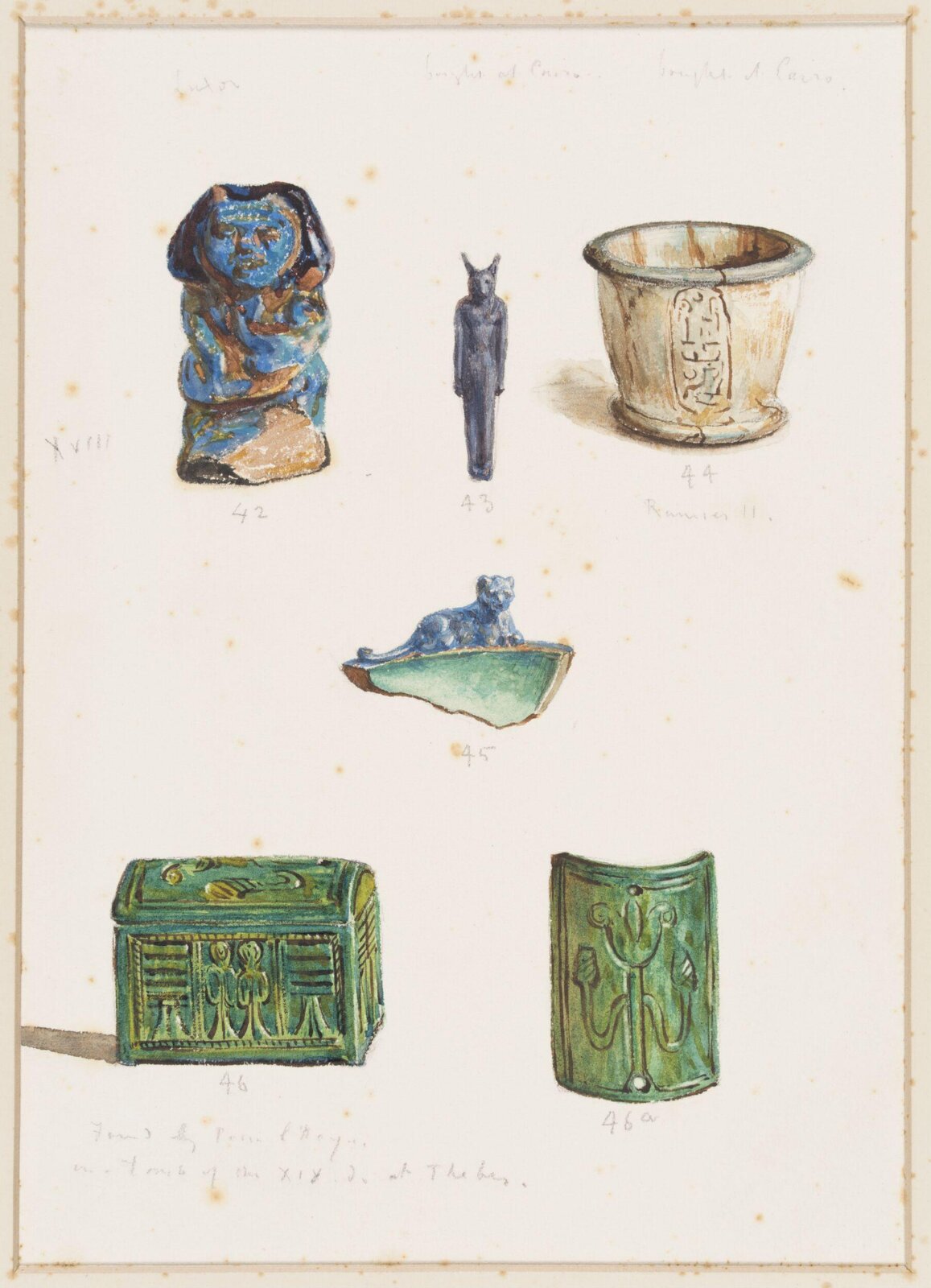 Drawing, Henry Wallis, 1898
