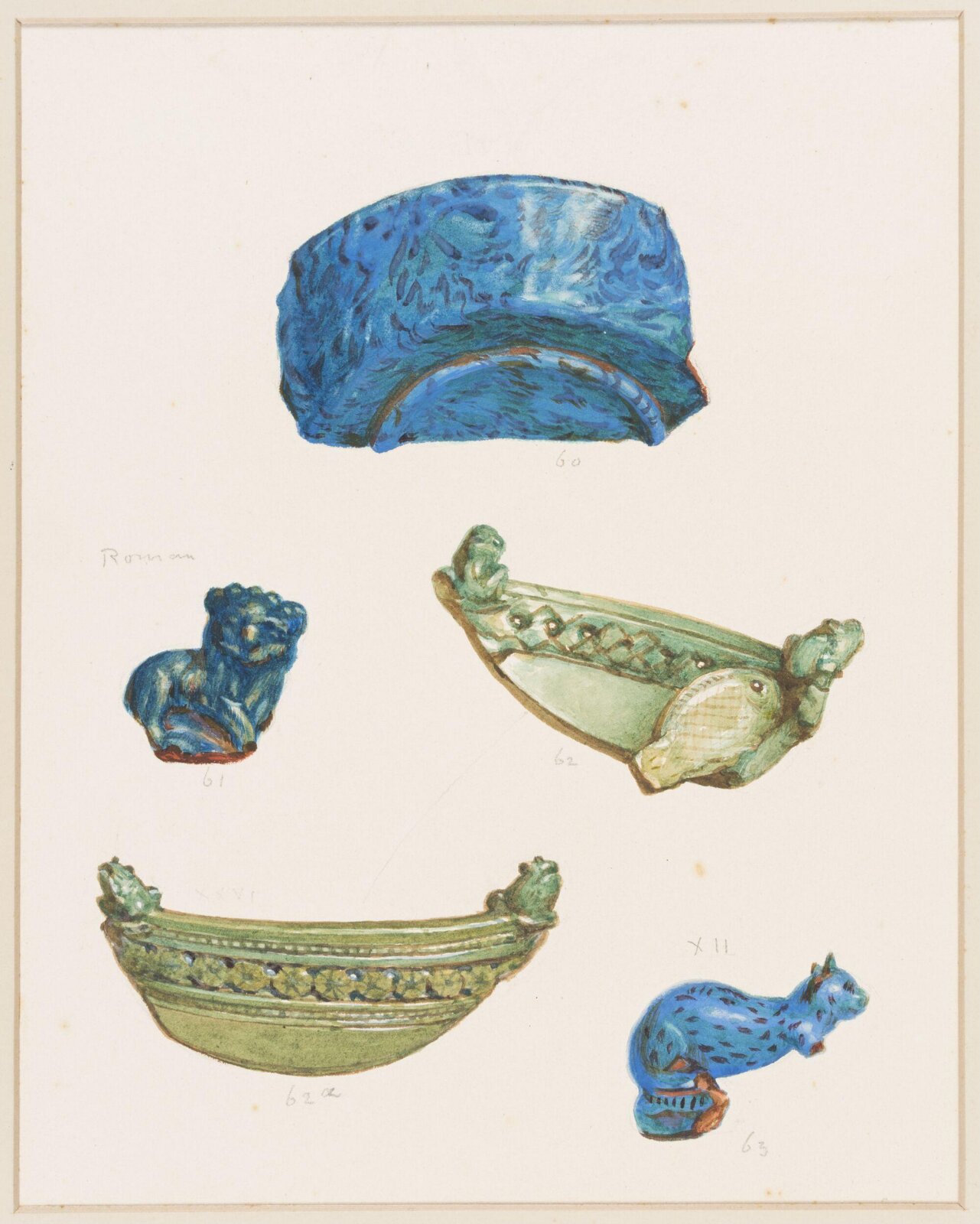 Drawing, Henry Wallis, 1898
