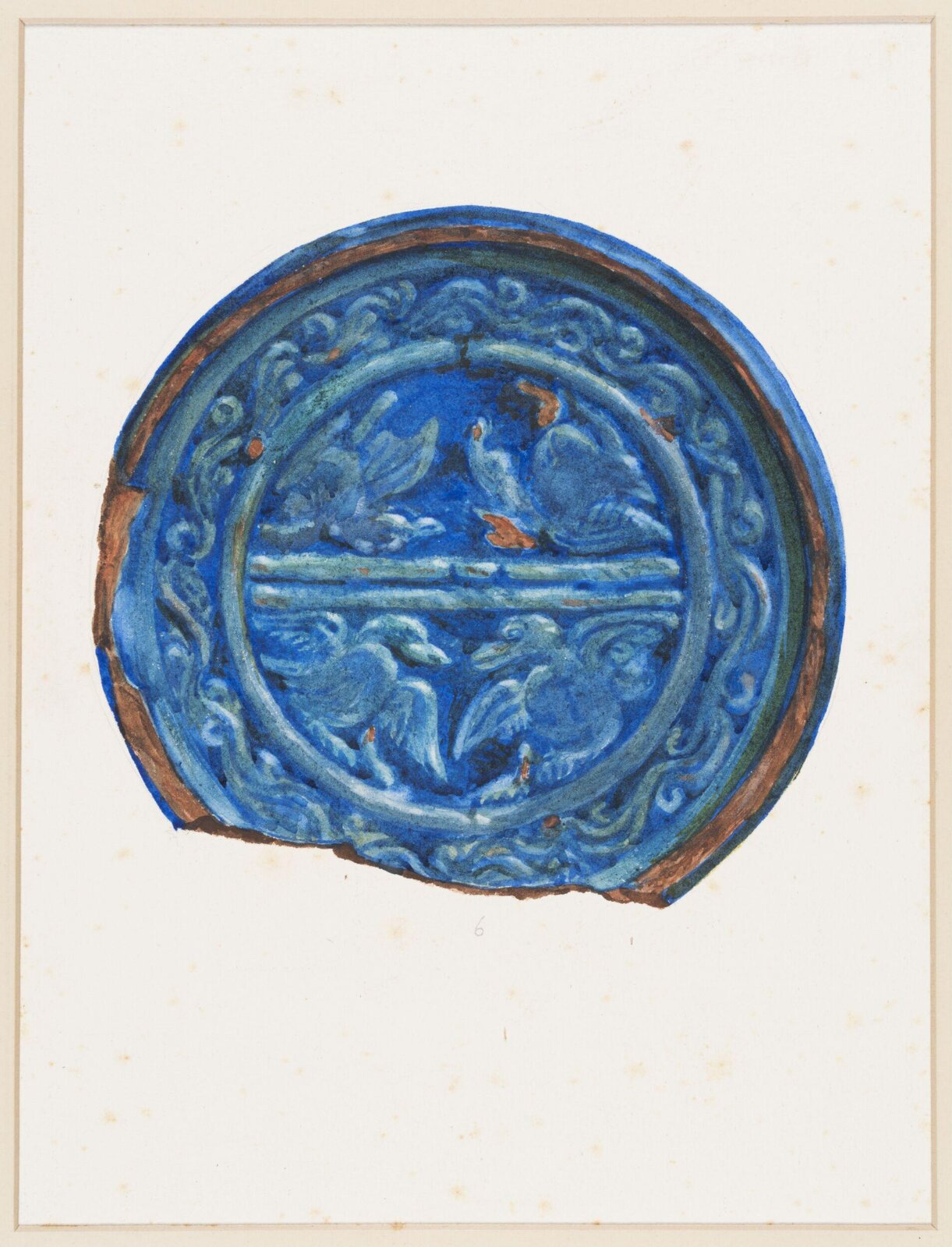 Drawing, Henry Wallis, 1898