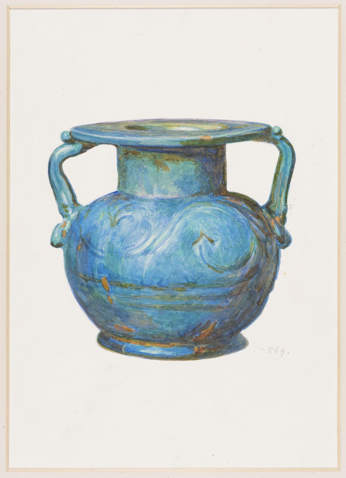 Drawing, Henry Wallis, 1898