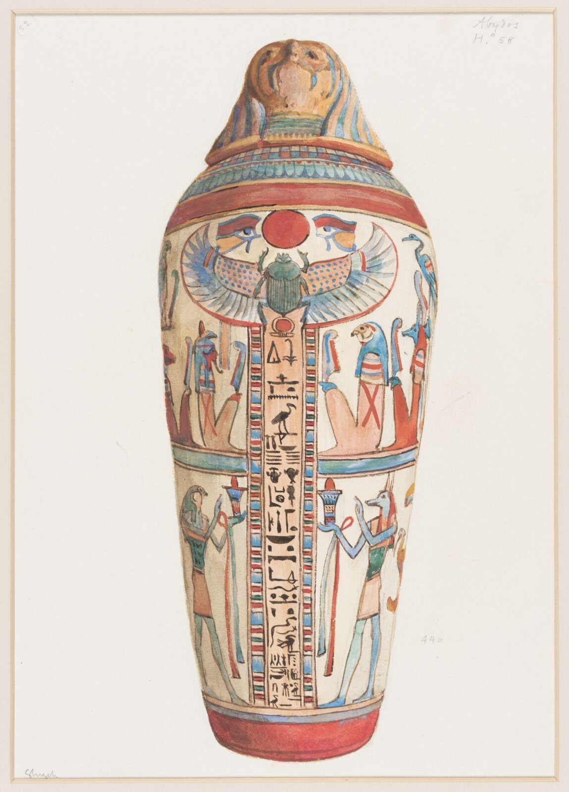 Drawing, Henry Wallis, 1898