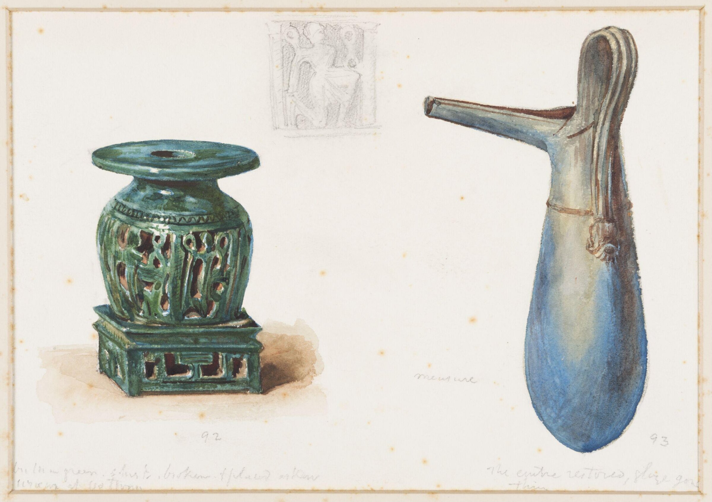 Drawing, Henry Wallis, 1898