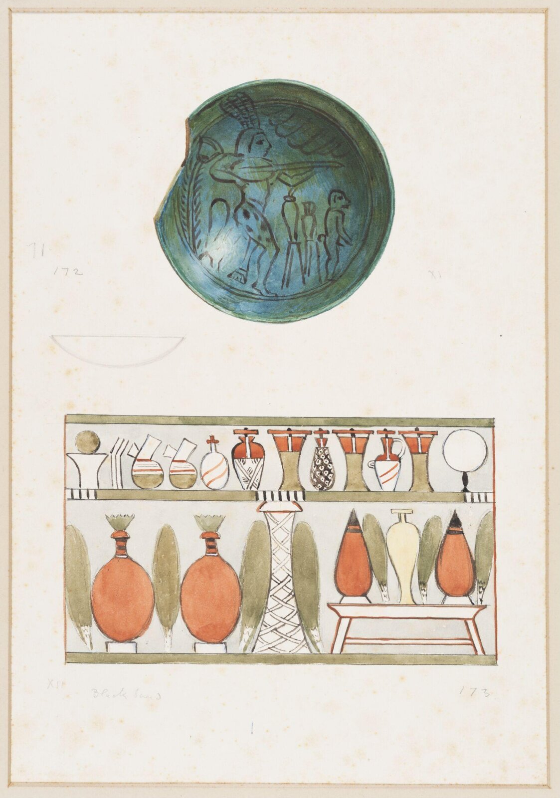 Drawing, Henry Wallis, 1898