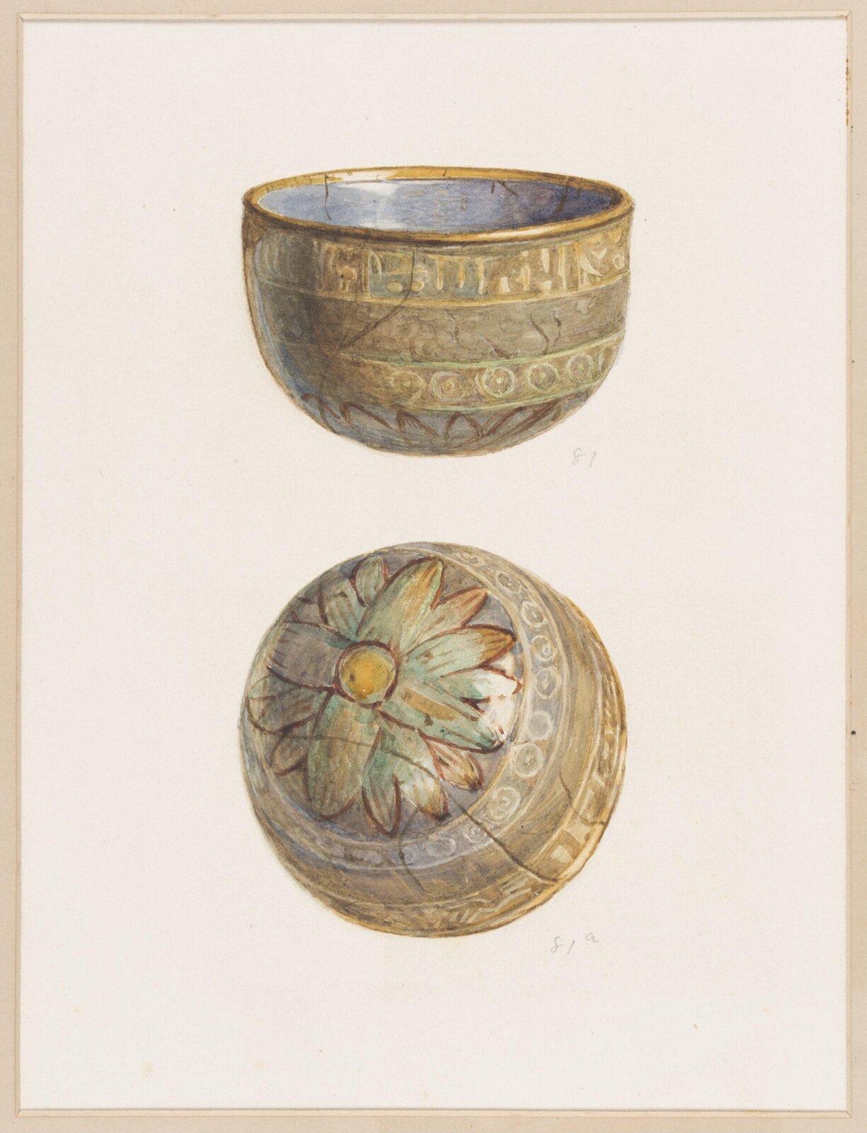 Drawing, Henry Wallis, 1898