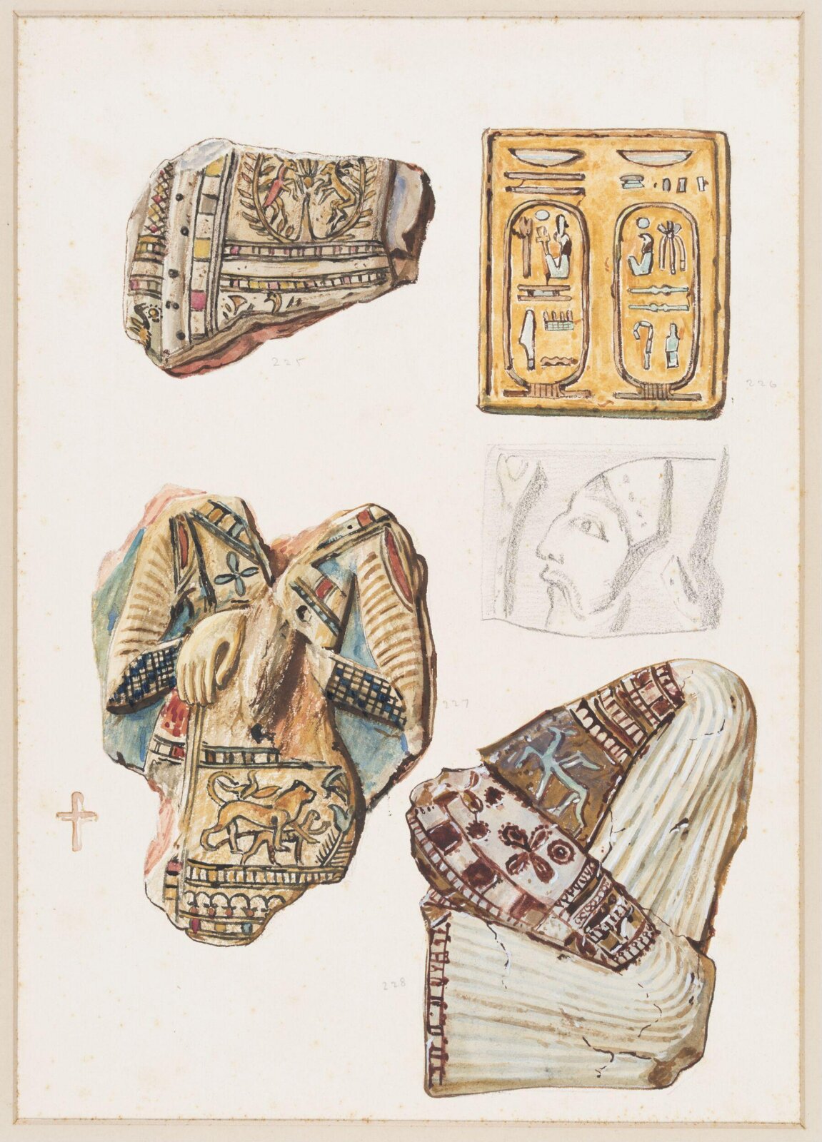 Drawing, Henry Wallis, 1898