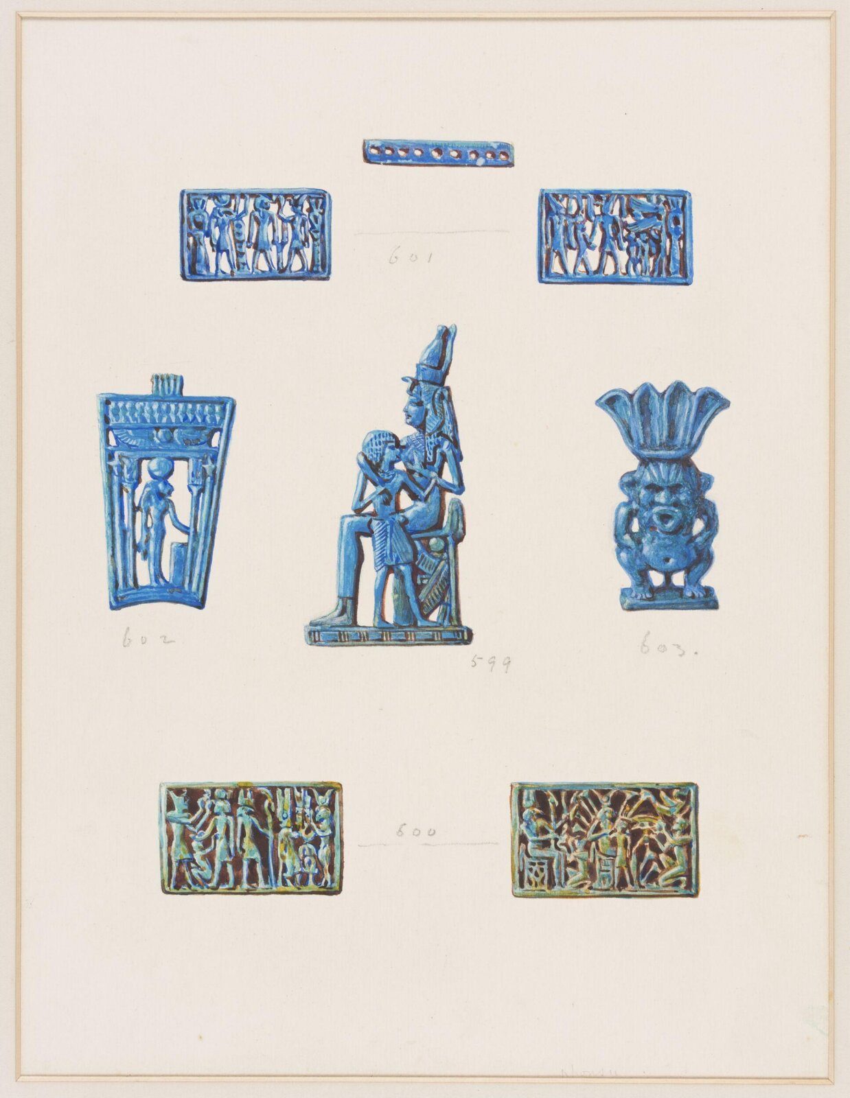 Drawing, Henry Wallis, 1898