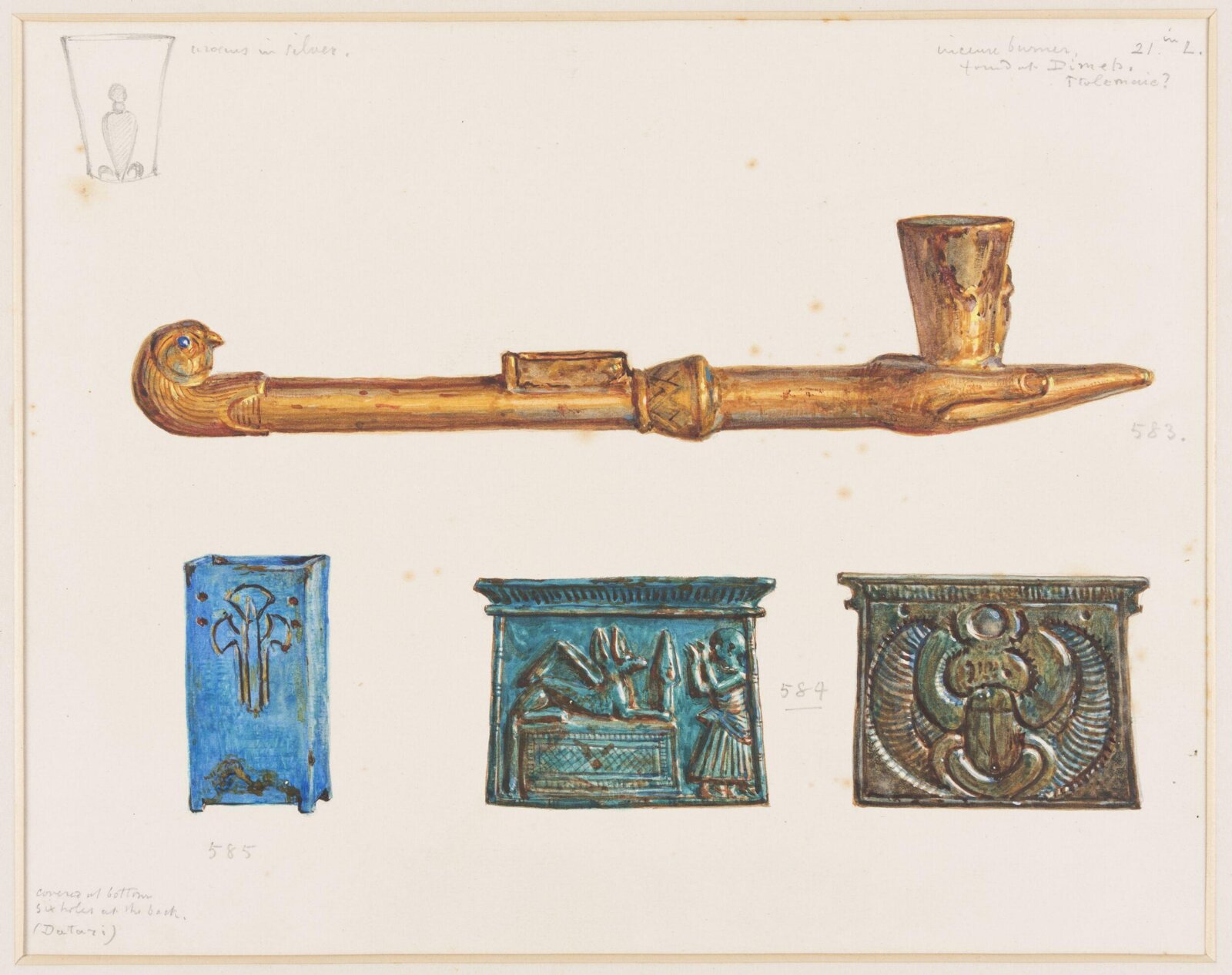 Drawing, Henry Wallis, 1898
