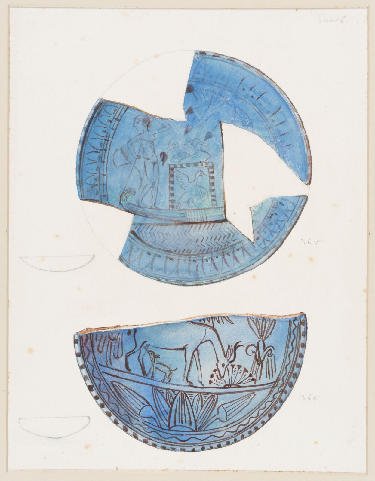 Drawing, Henry Wallis, 1898