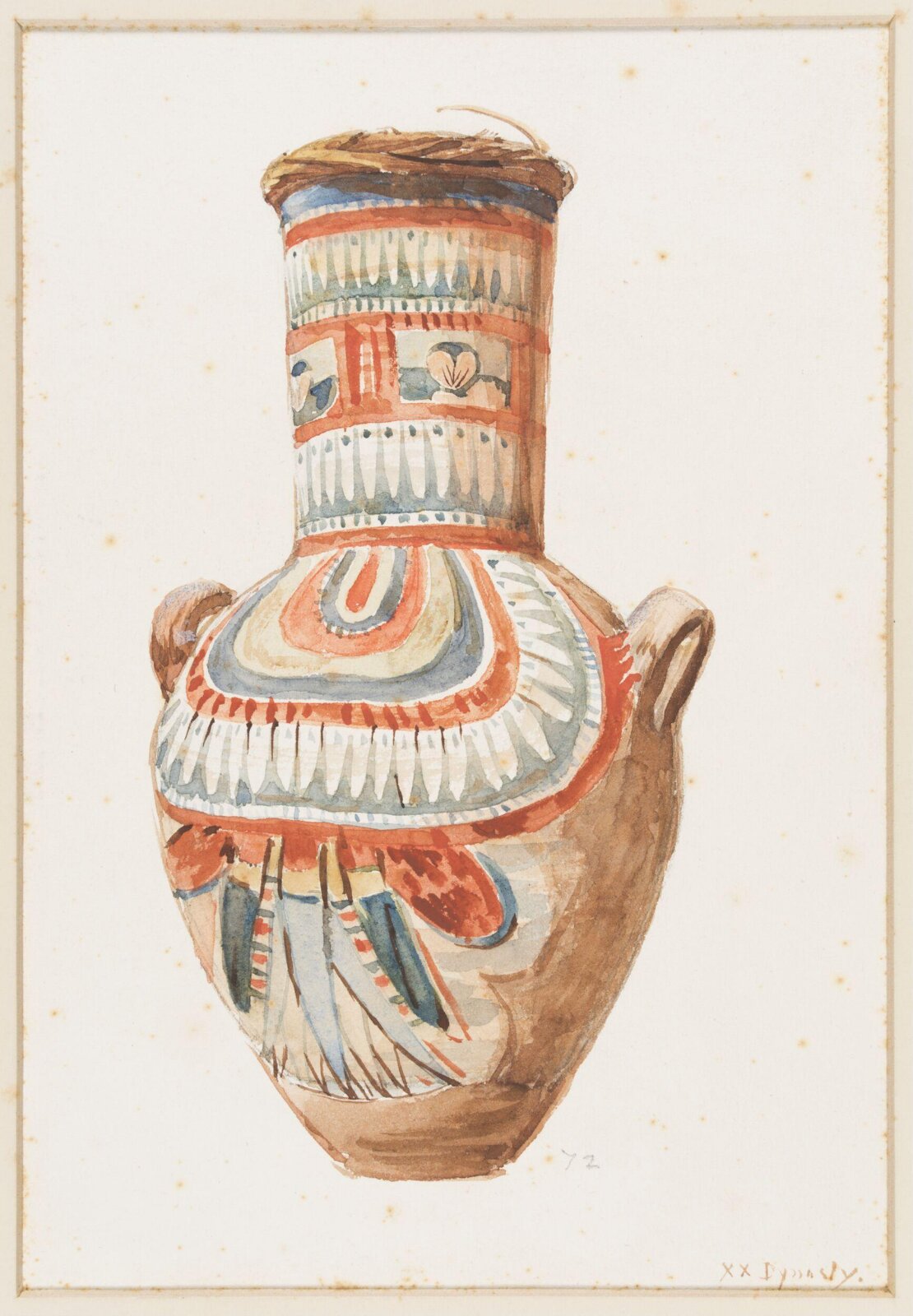 Drawing, Henry Wallis, 1898