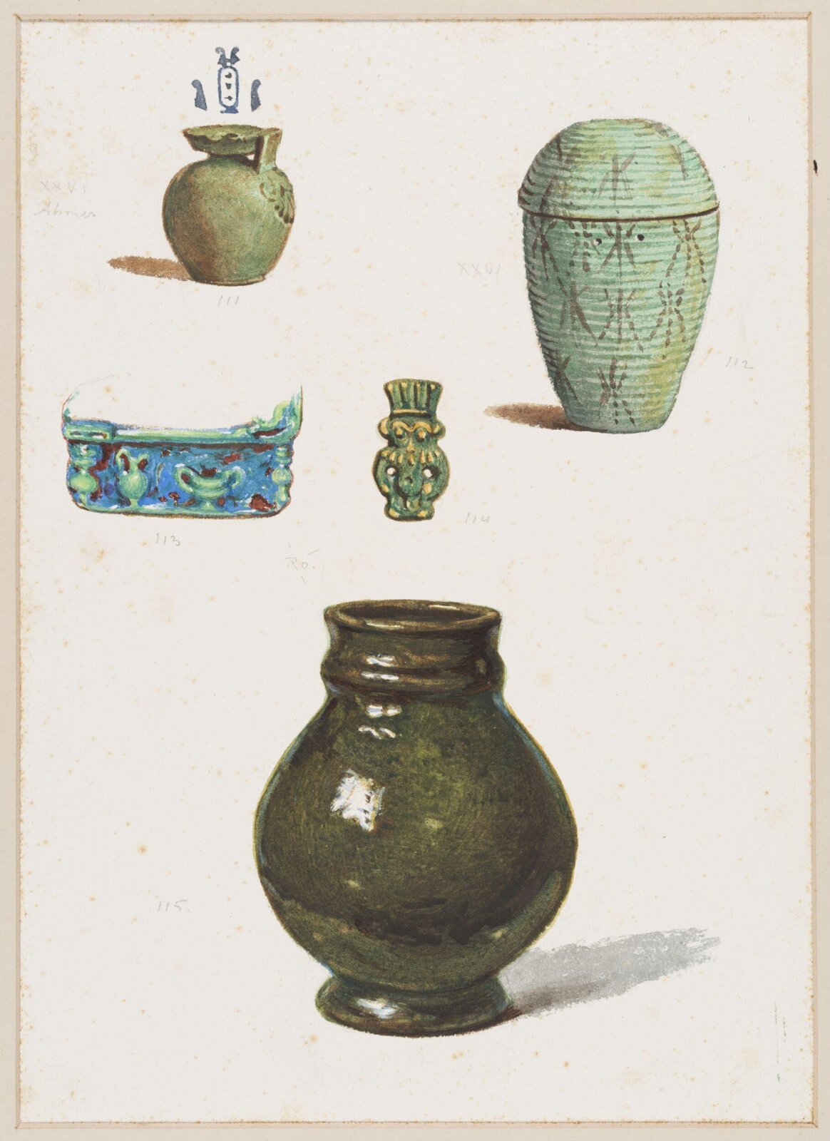 Drawing, Henry Wallis, 1898