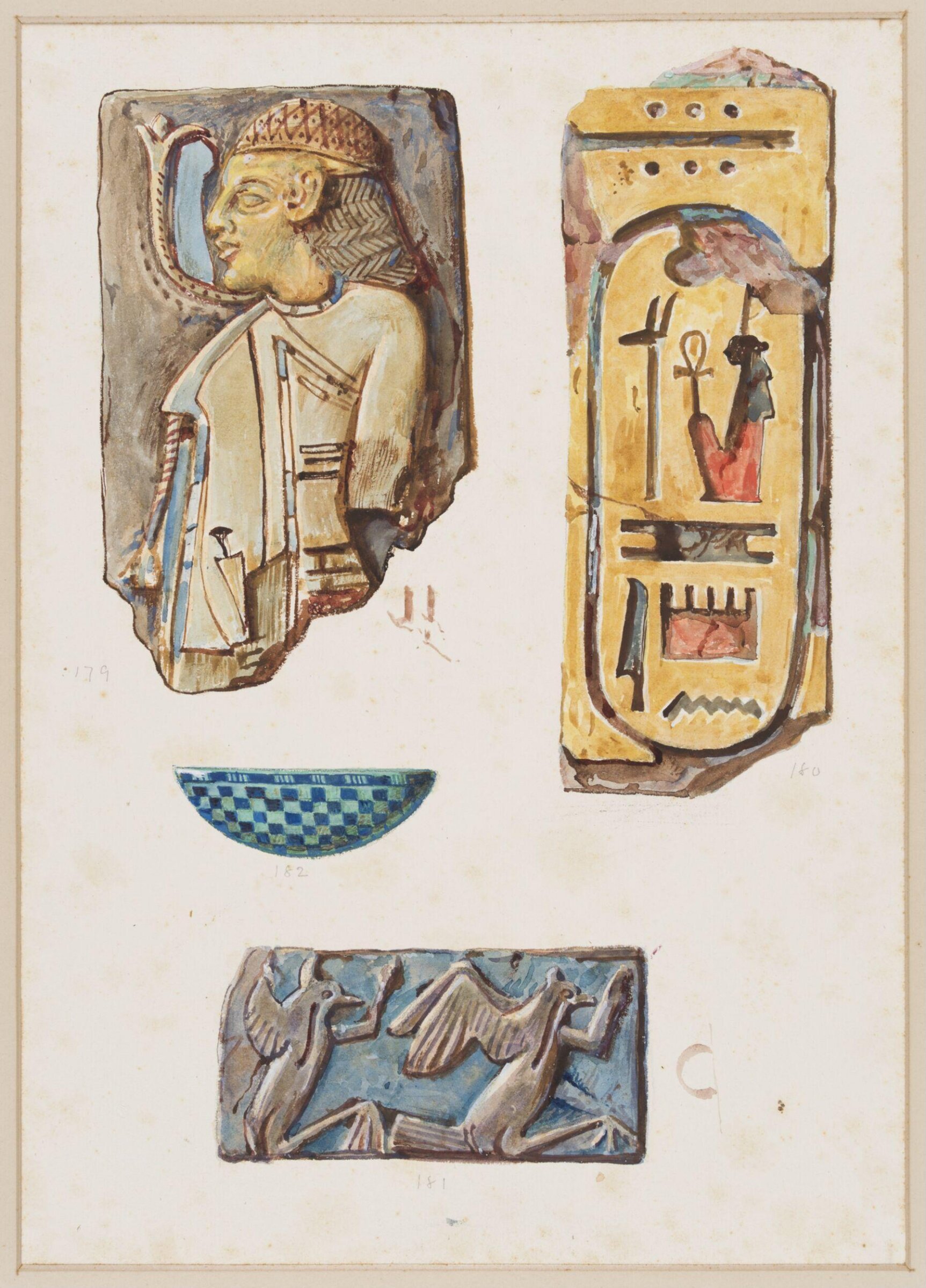 Drawing, Henry Wallis, 1898