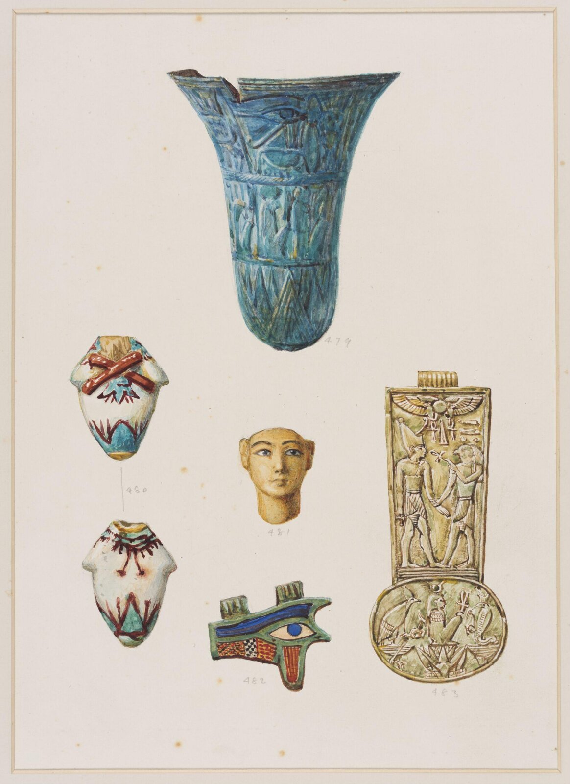 Drawing, Henry Wallis, 1898