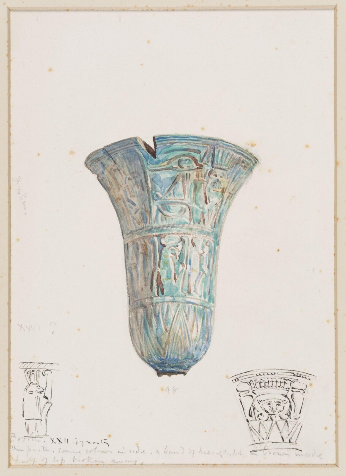 Drawing, Henry Wallis, 1898