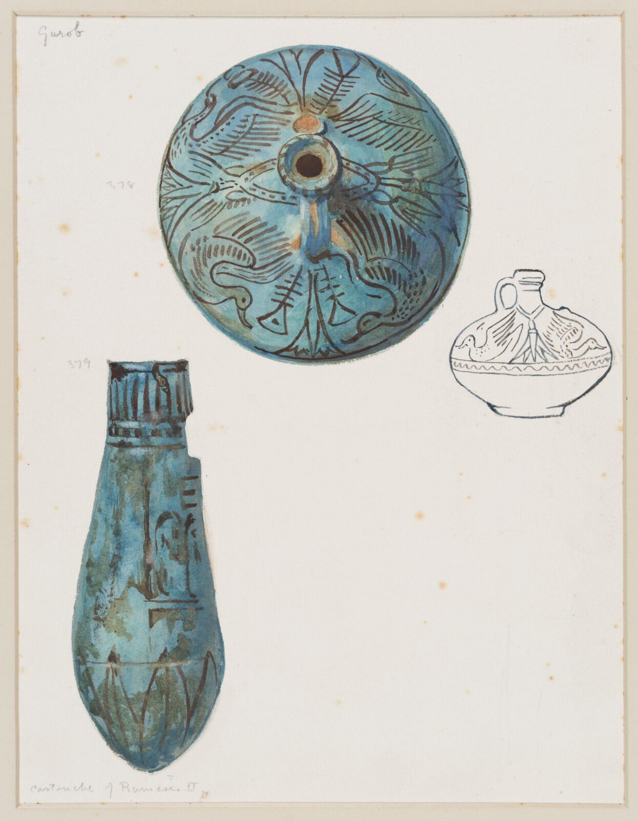 Drawing, Henry Wallis, 1898