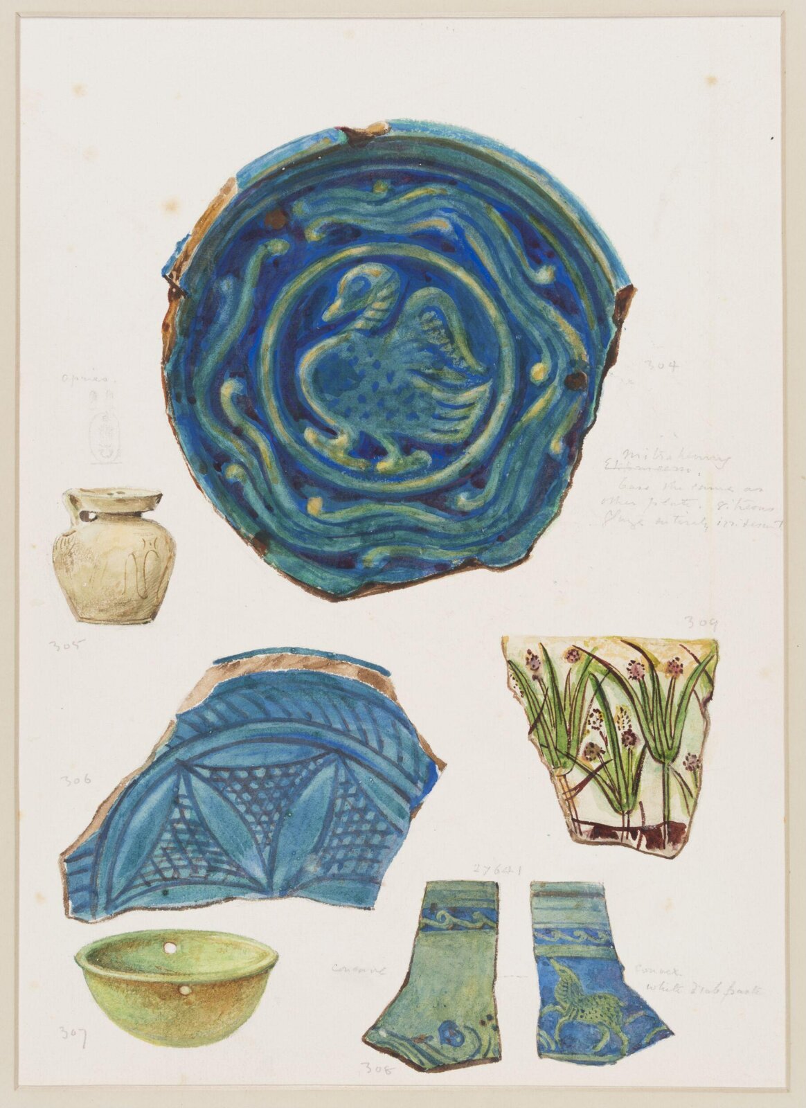 Drawing, Henry Wallis, 1898