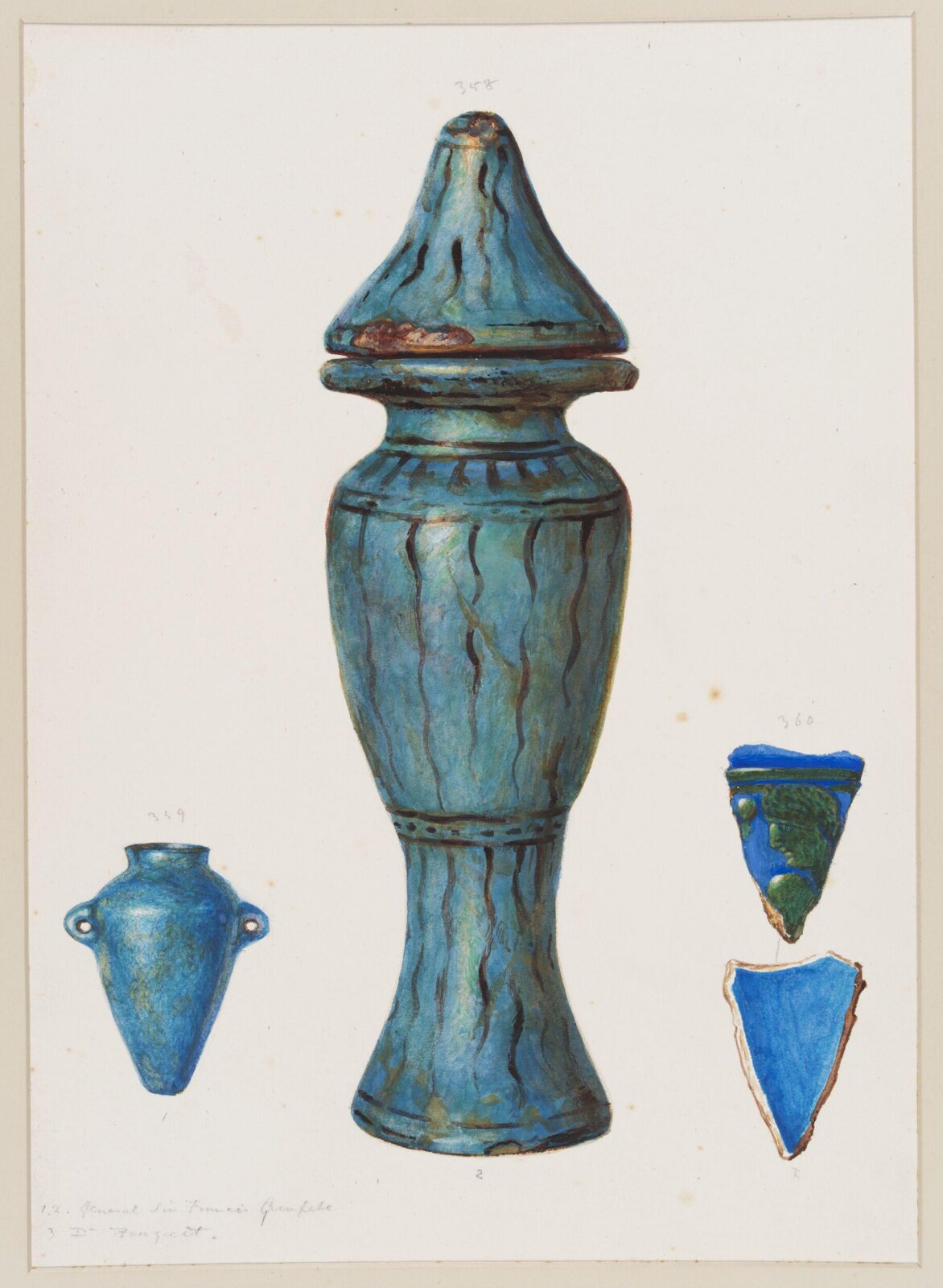 Drawing, Henry Wallis, 1898