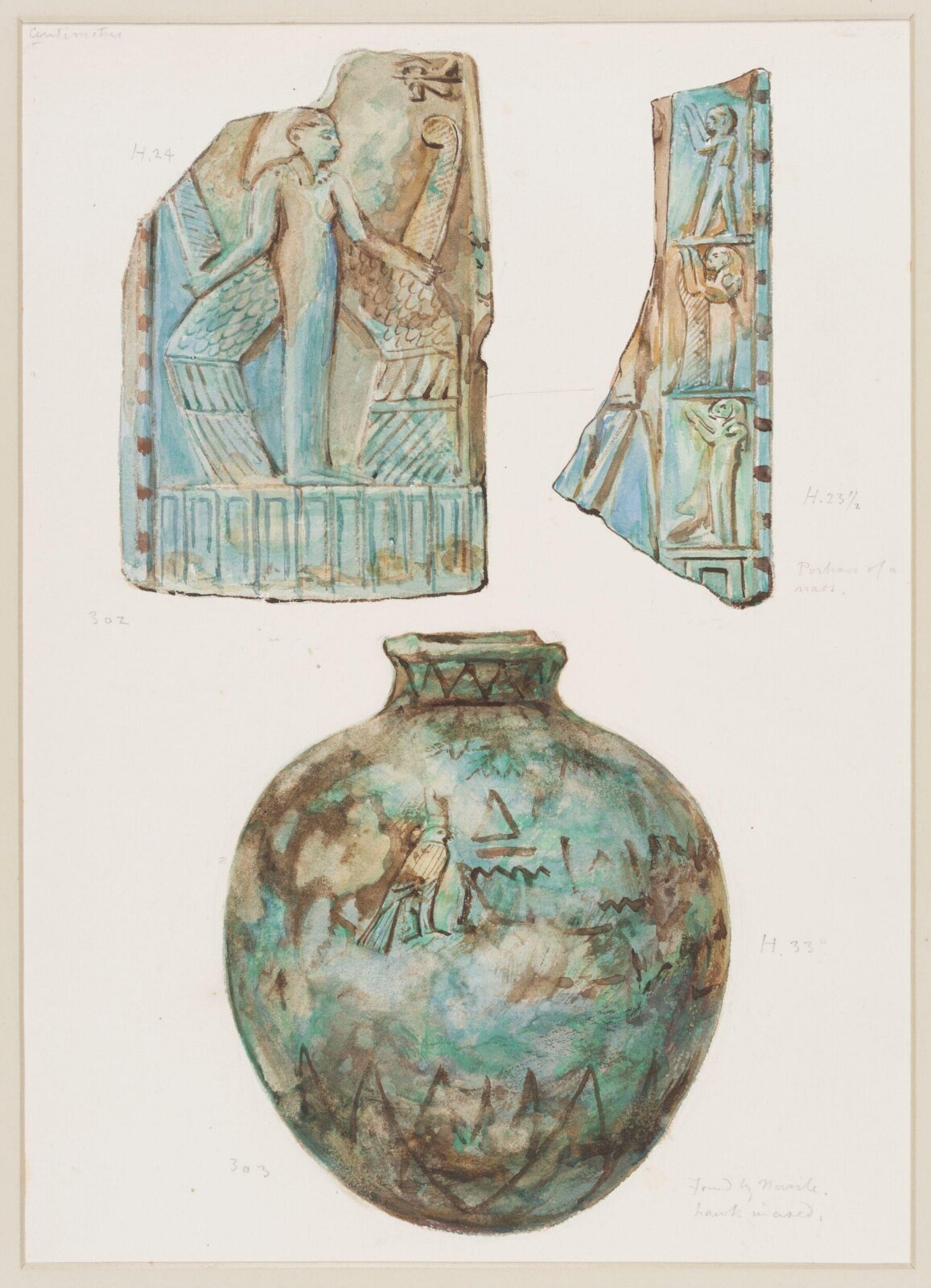 Drawing, Henry Wallis, 1898