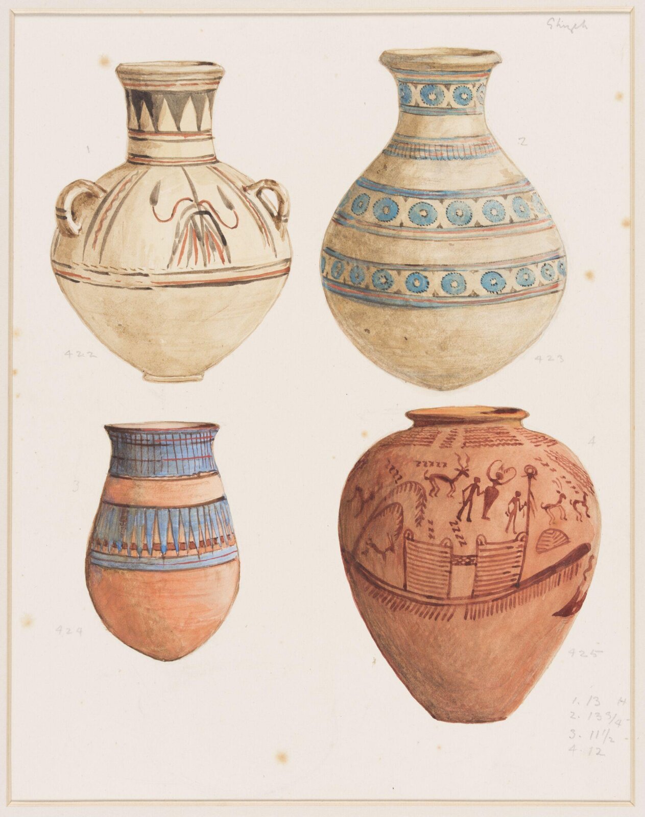 Drawing, Henry Wallis, 1898