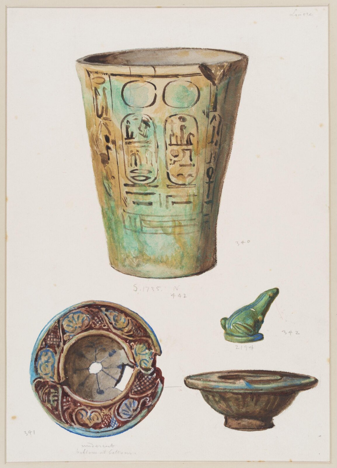 Drawing, Henry Wallis, 1898