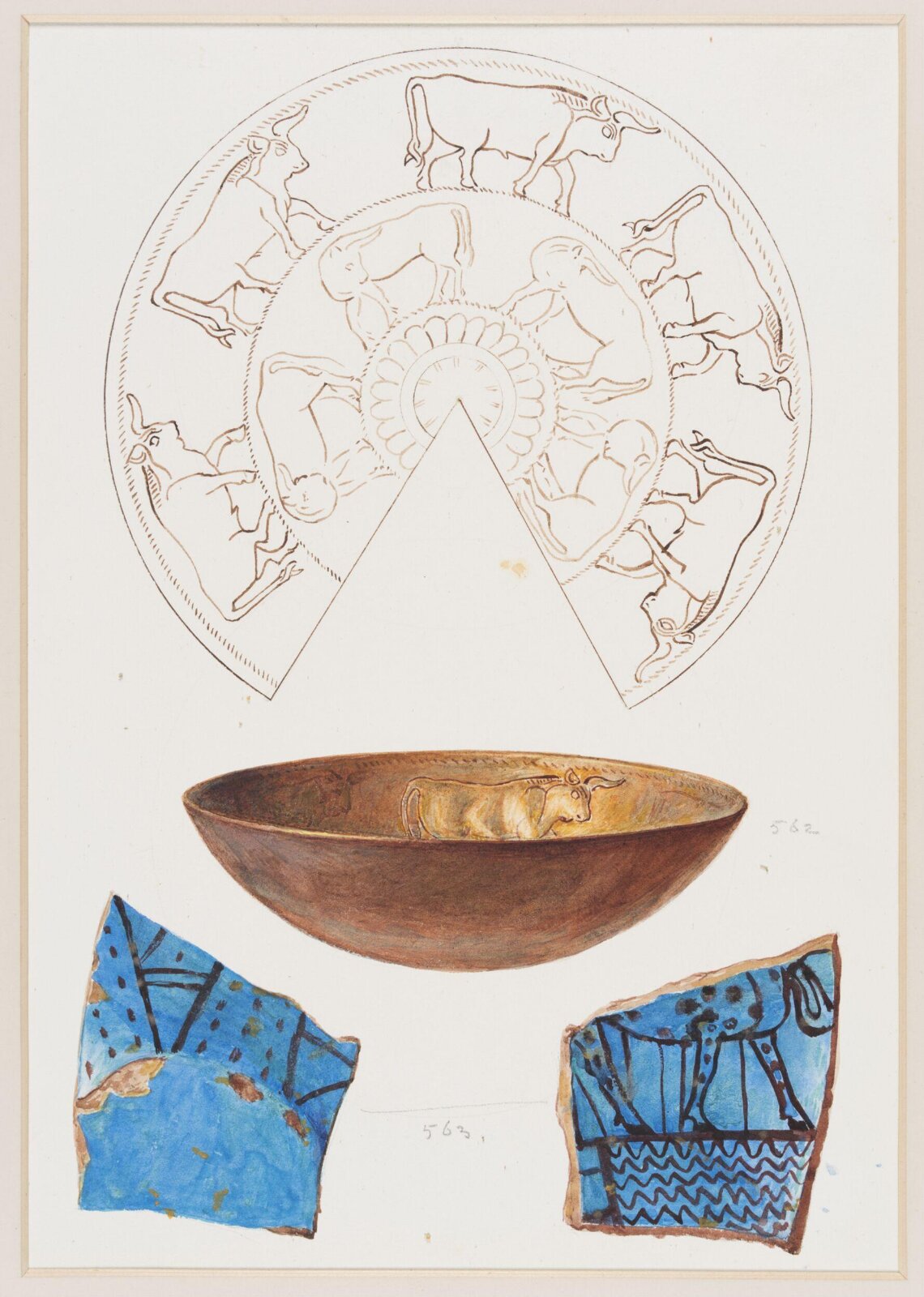 Drawing, Henry Wallis, 1898