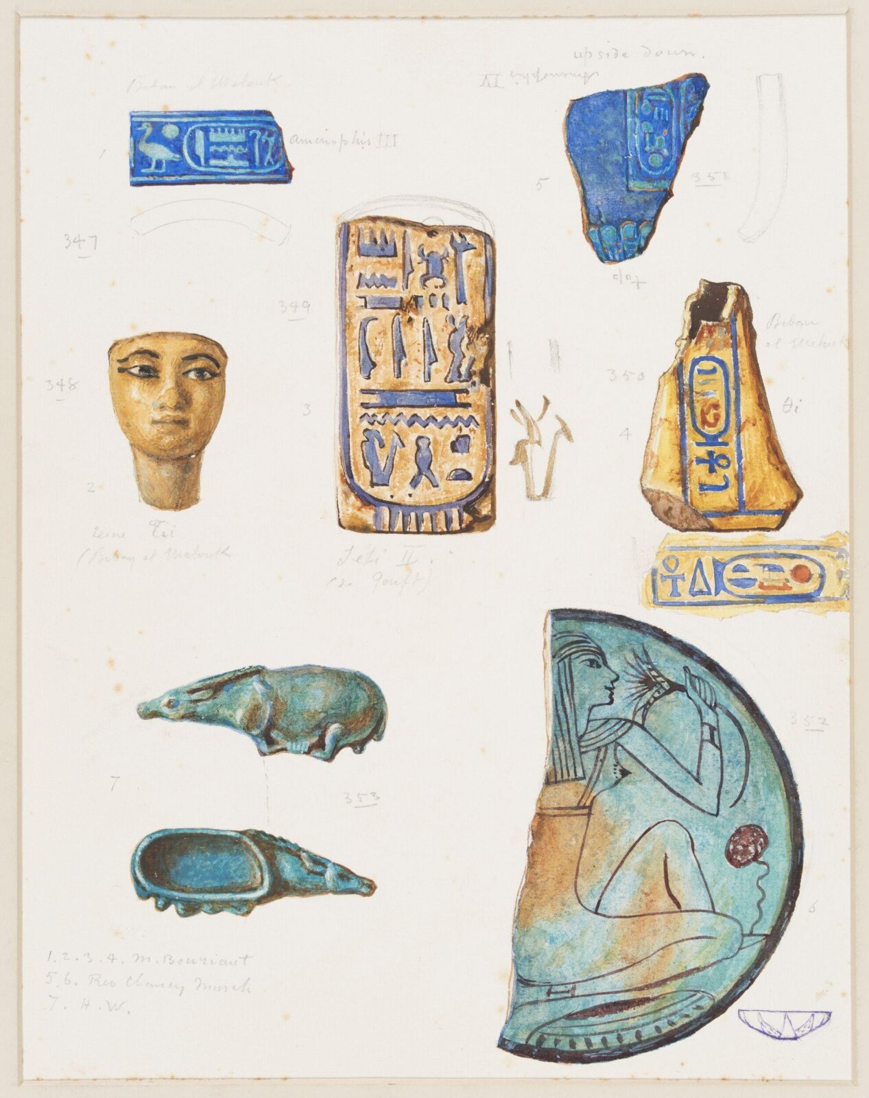 Drawing, Henry Wallis, 1898