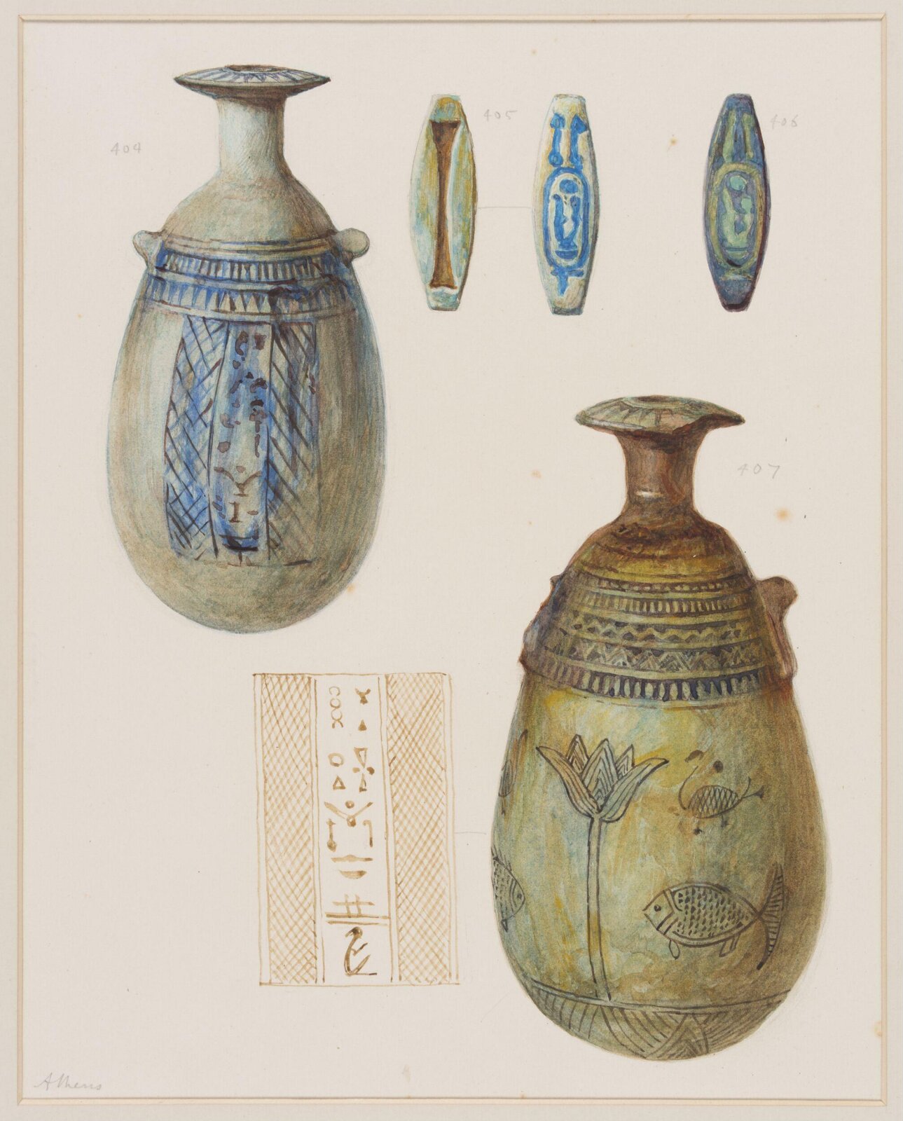 Drawing, Henry Wallis, 1898